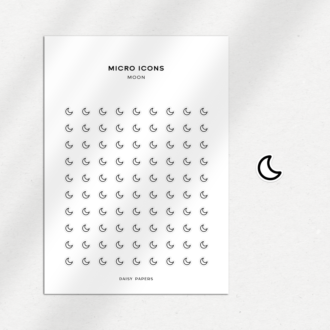 Micro Icons - Moon