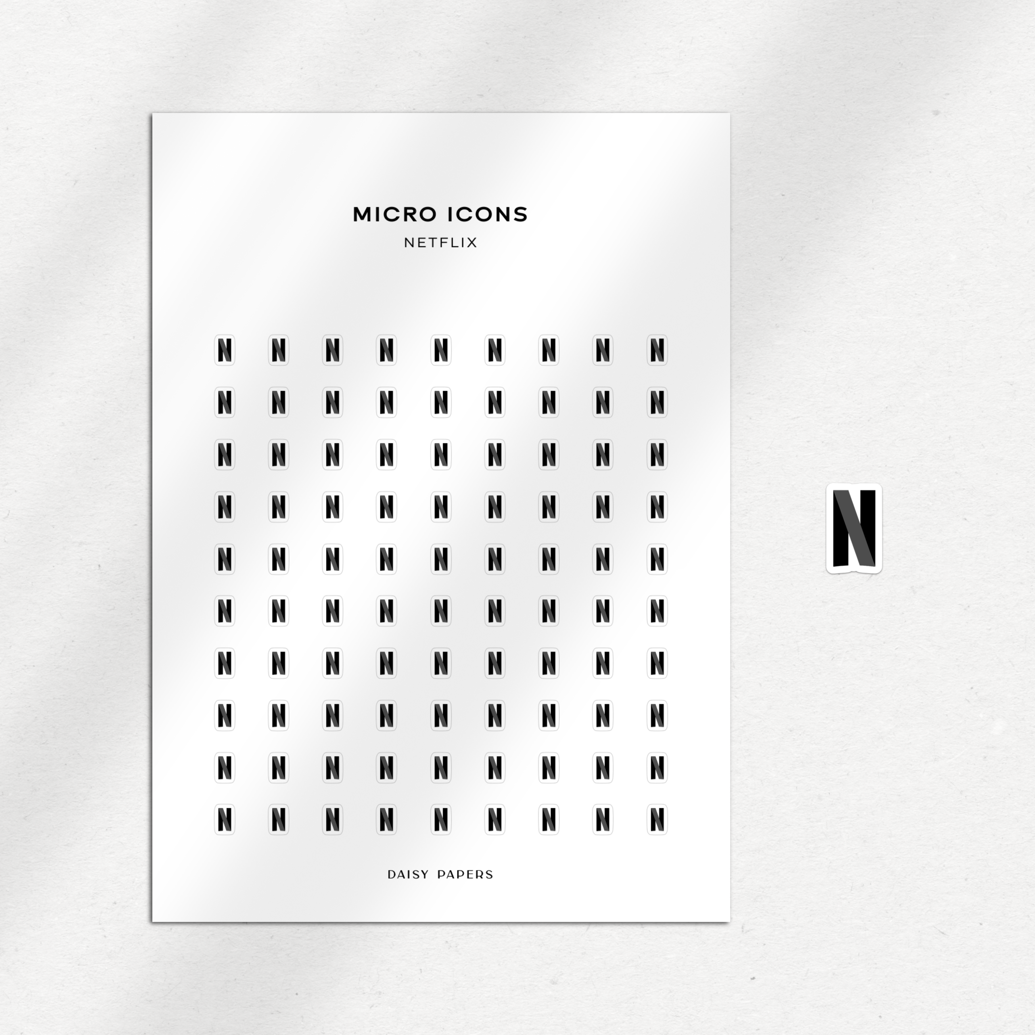 Micro Icons - Netflix