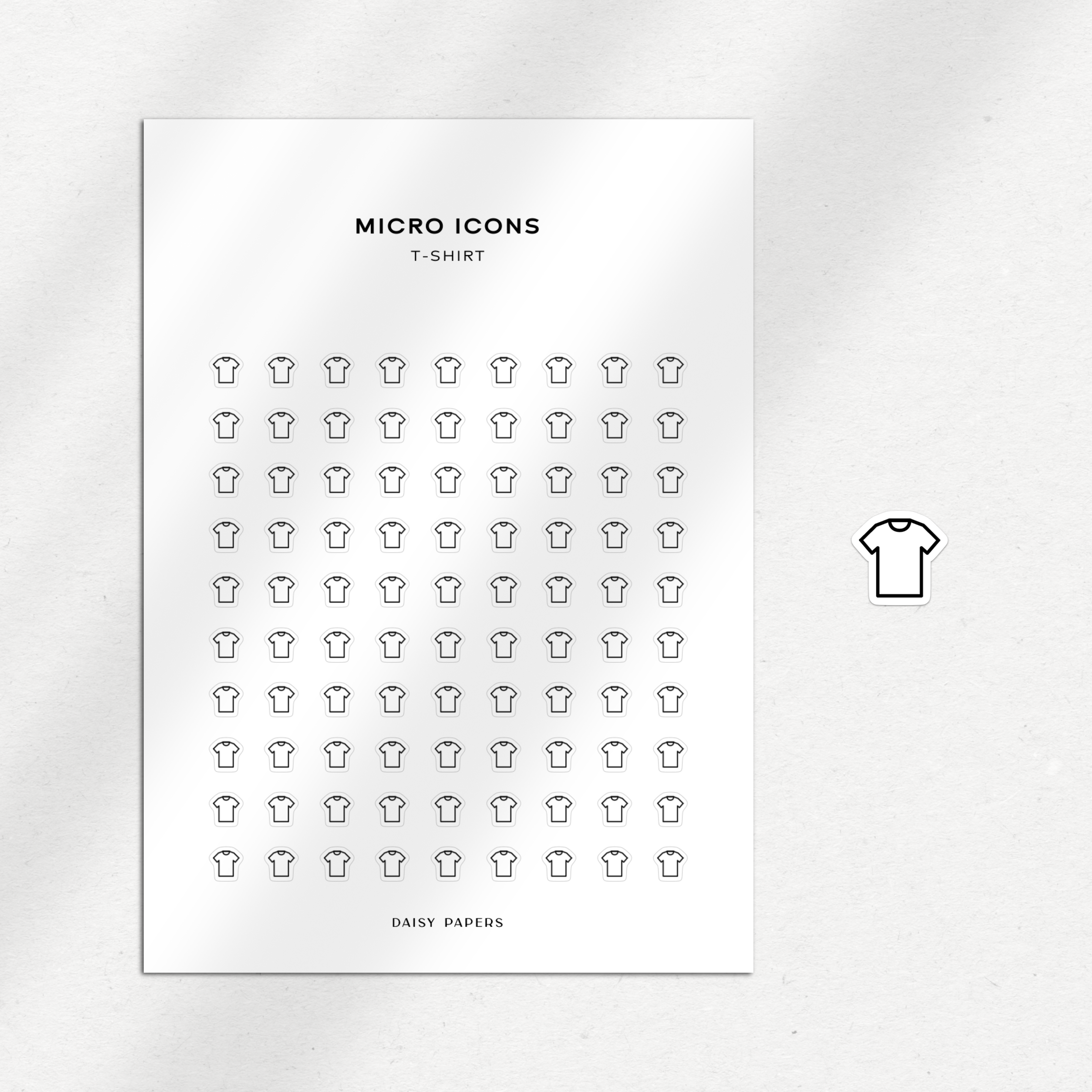 Micro Icons - T-shirt