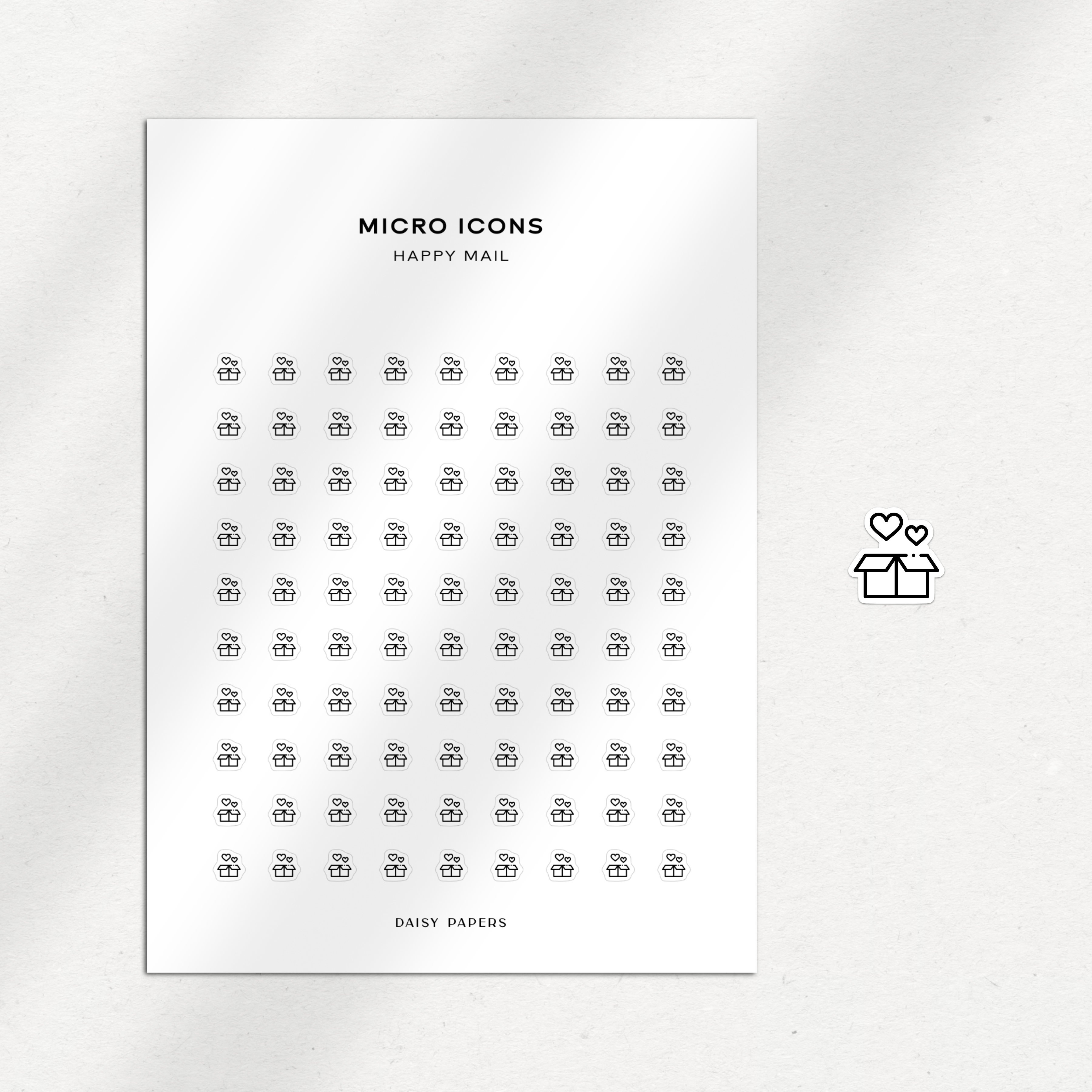 Micro Icons - Happy Mail