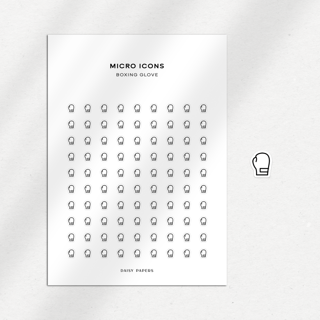 Micro Icons - Boxing Glove