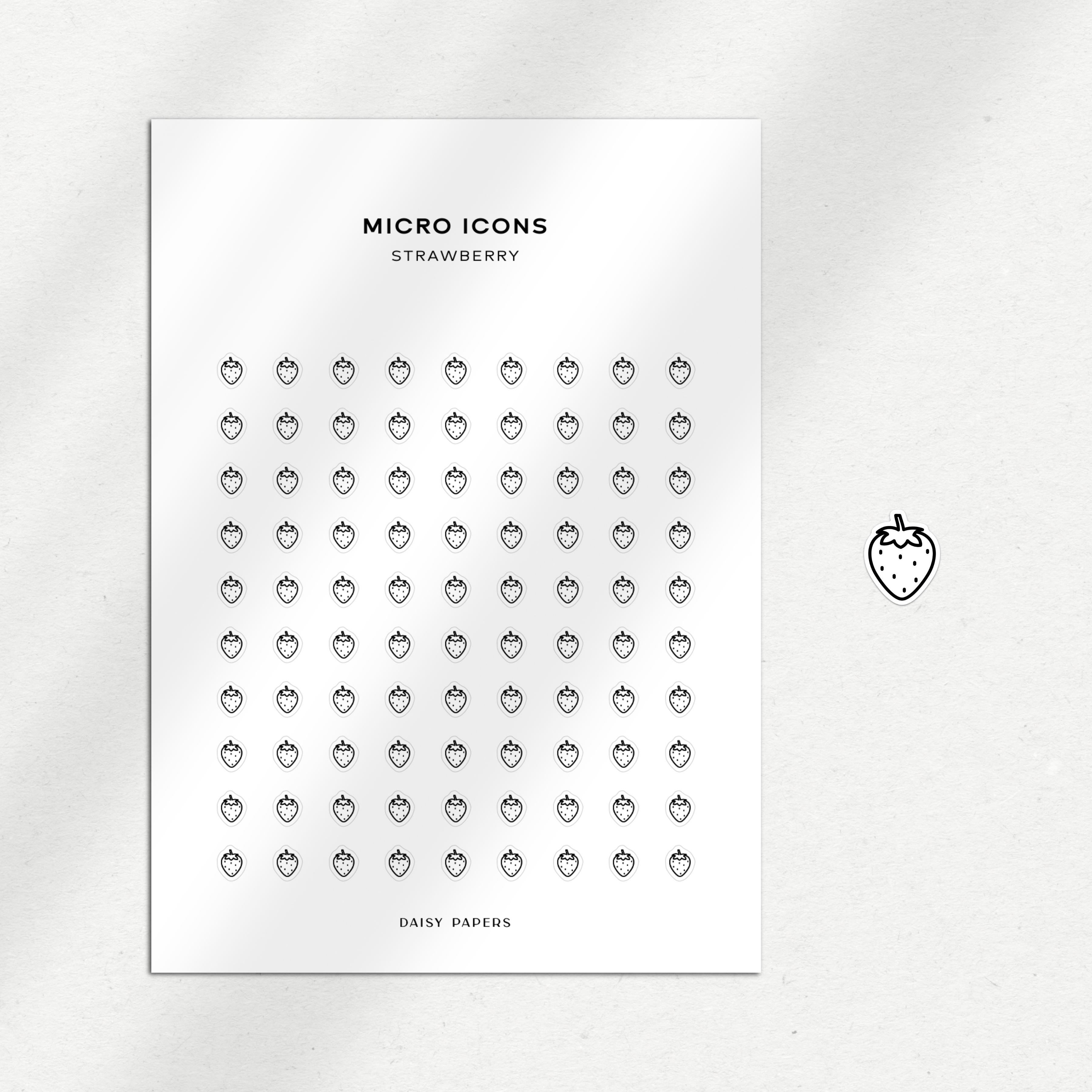 Micro Icons - Strawberry