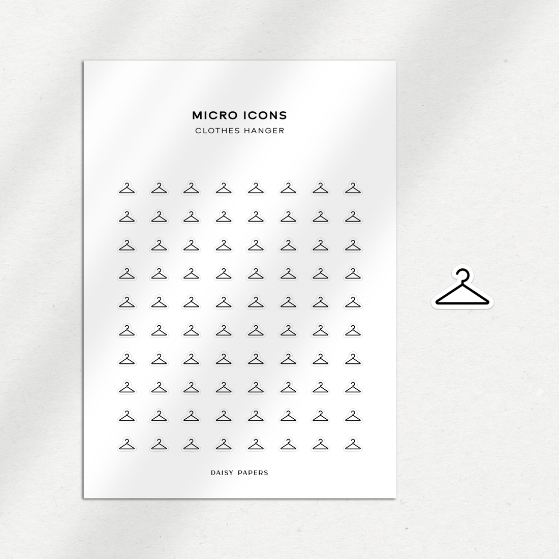 Micro Icons - Clothes Hanger