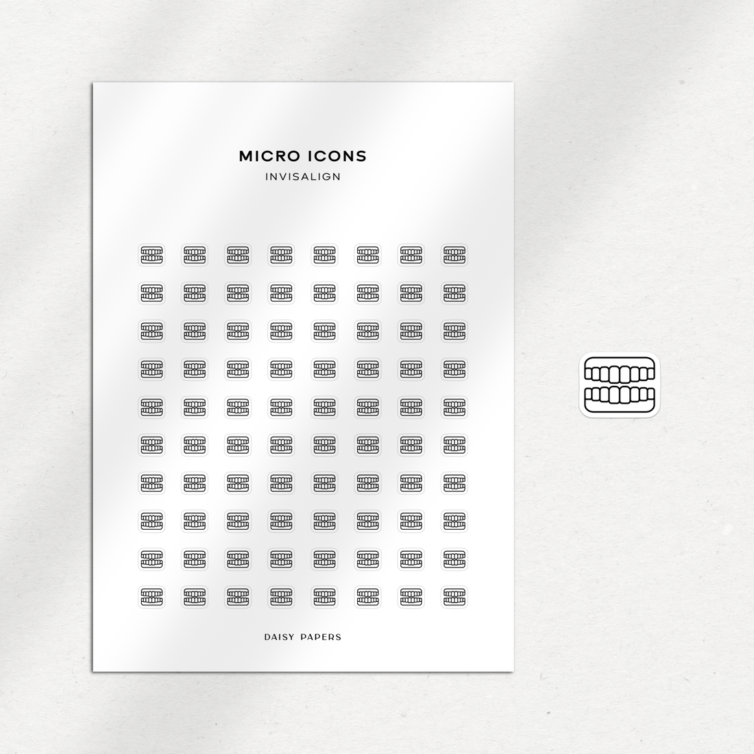 Micro Icons - Invisalign
