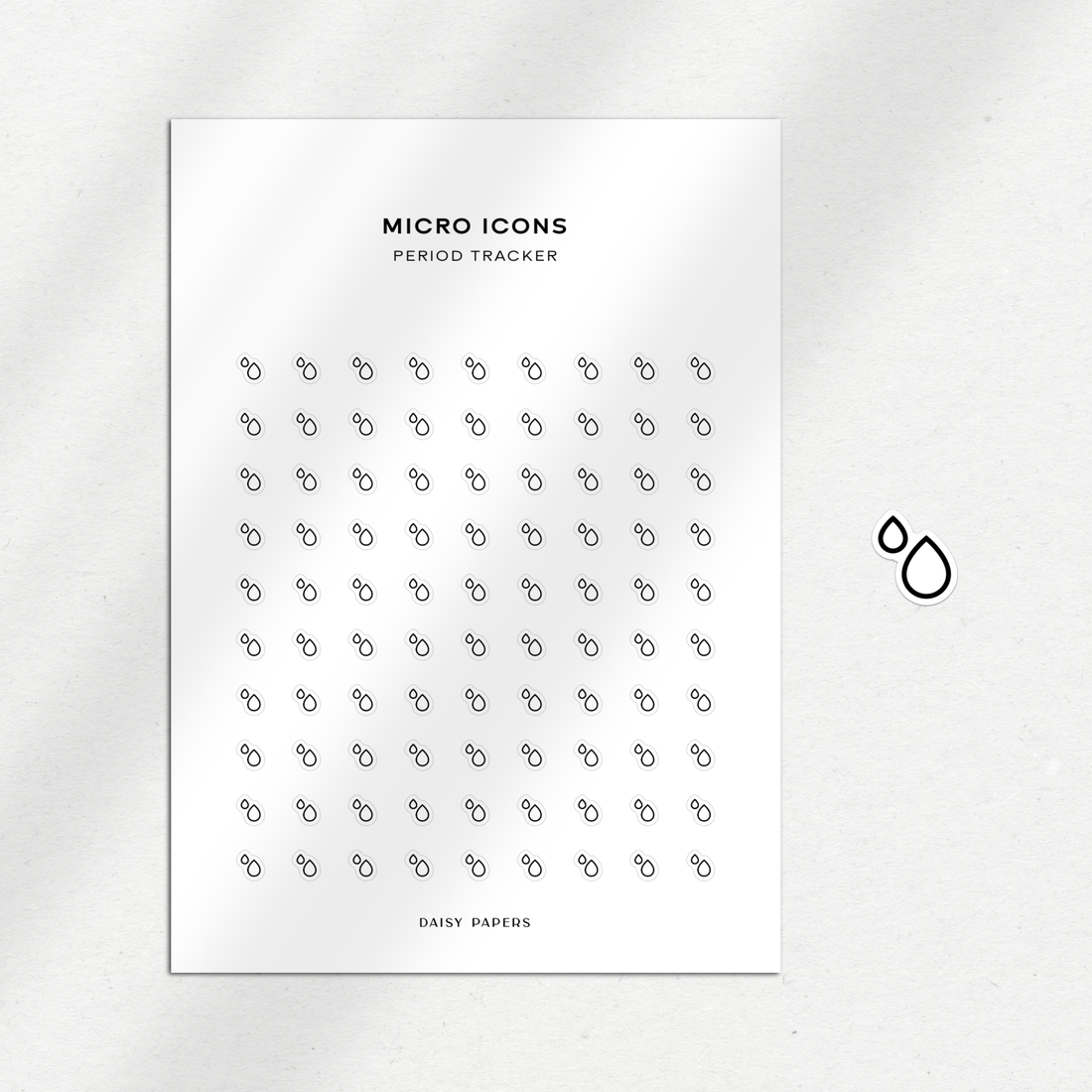 Micro Icons - Period Tracker