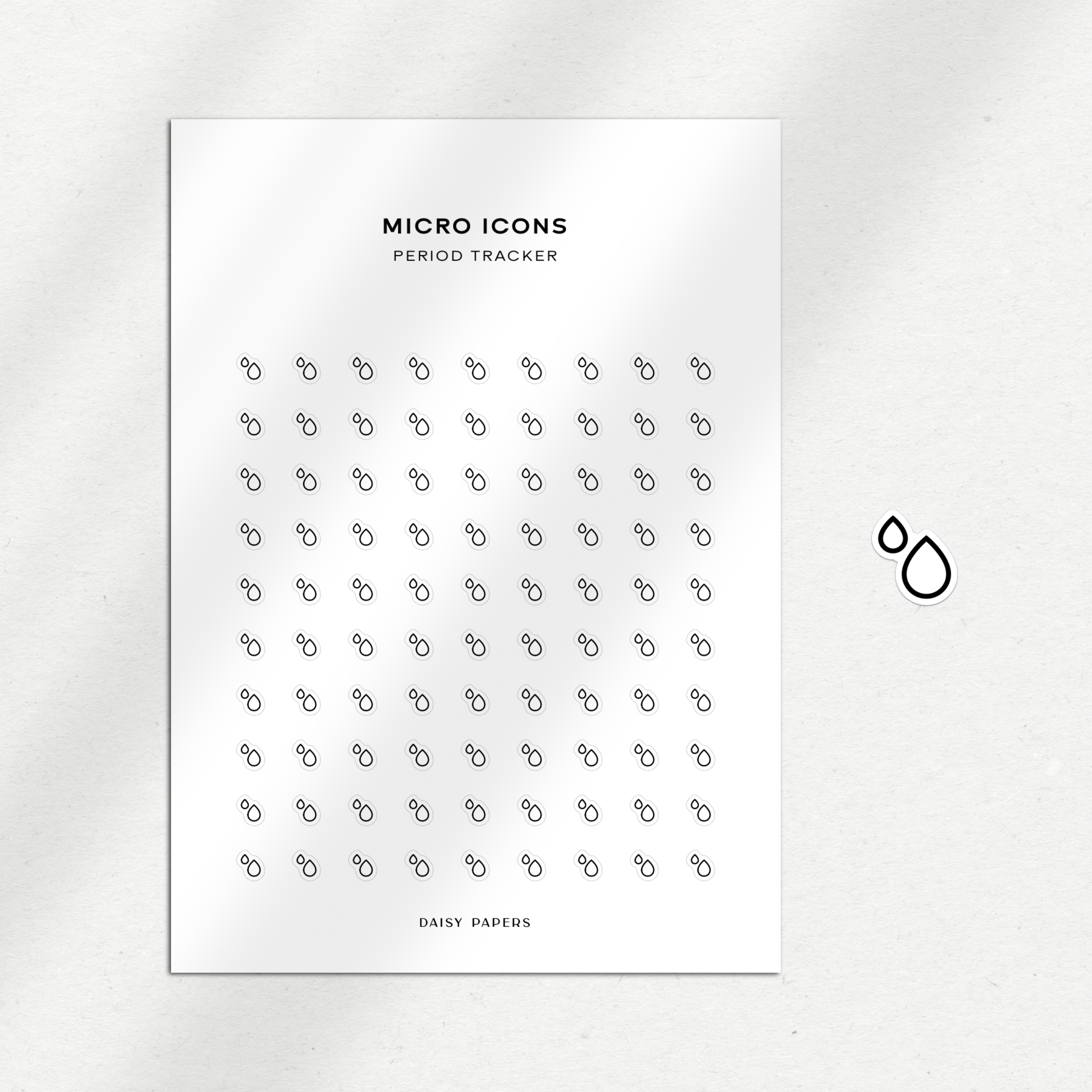 Micro Icons - Period Tracker