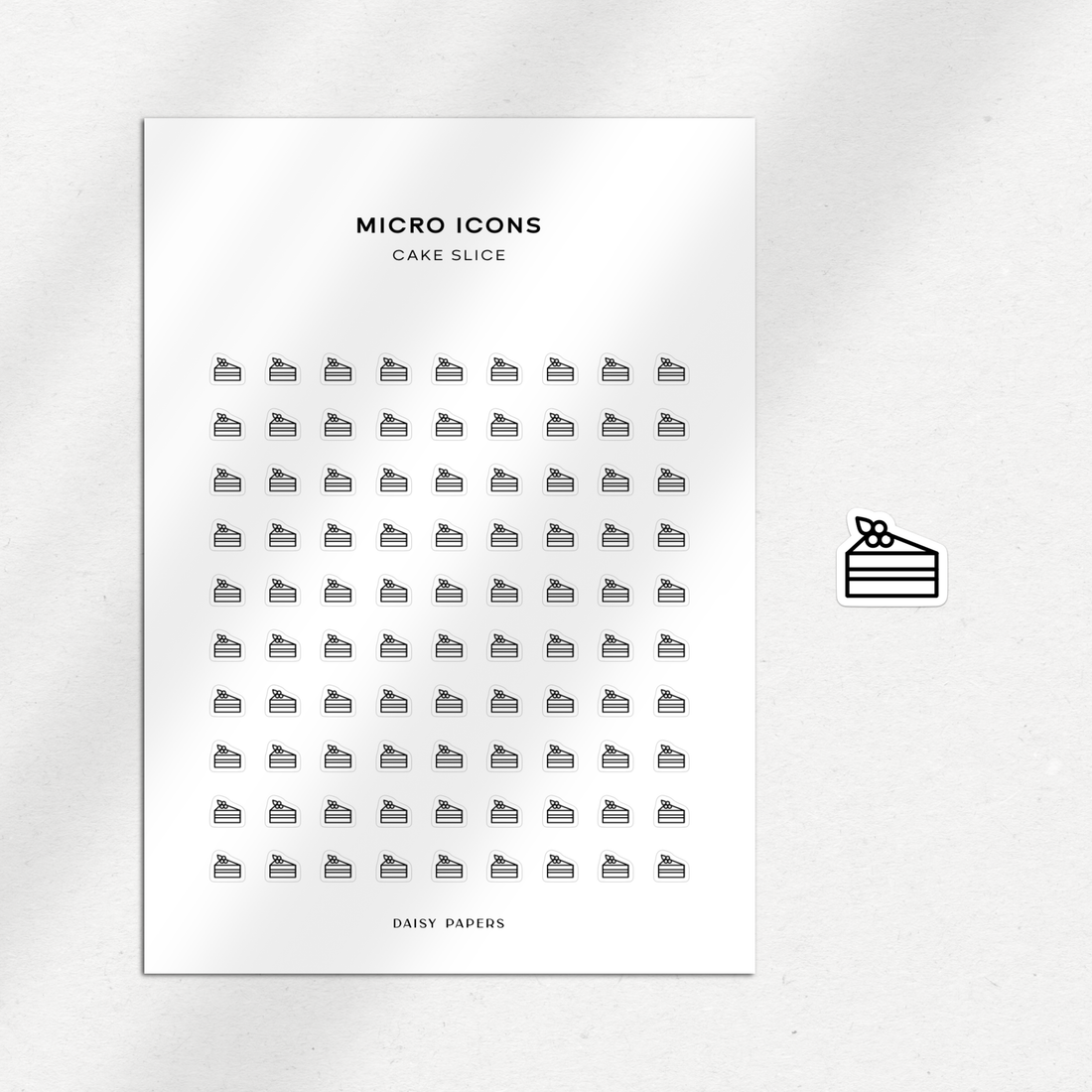 Micro Icons - Cake Slice