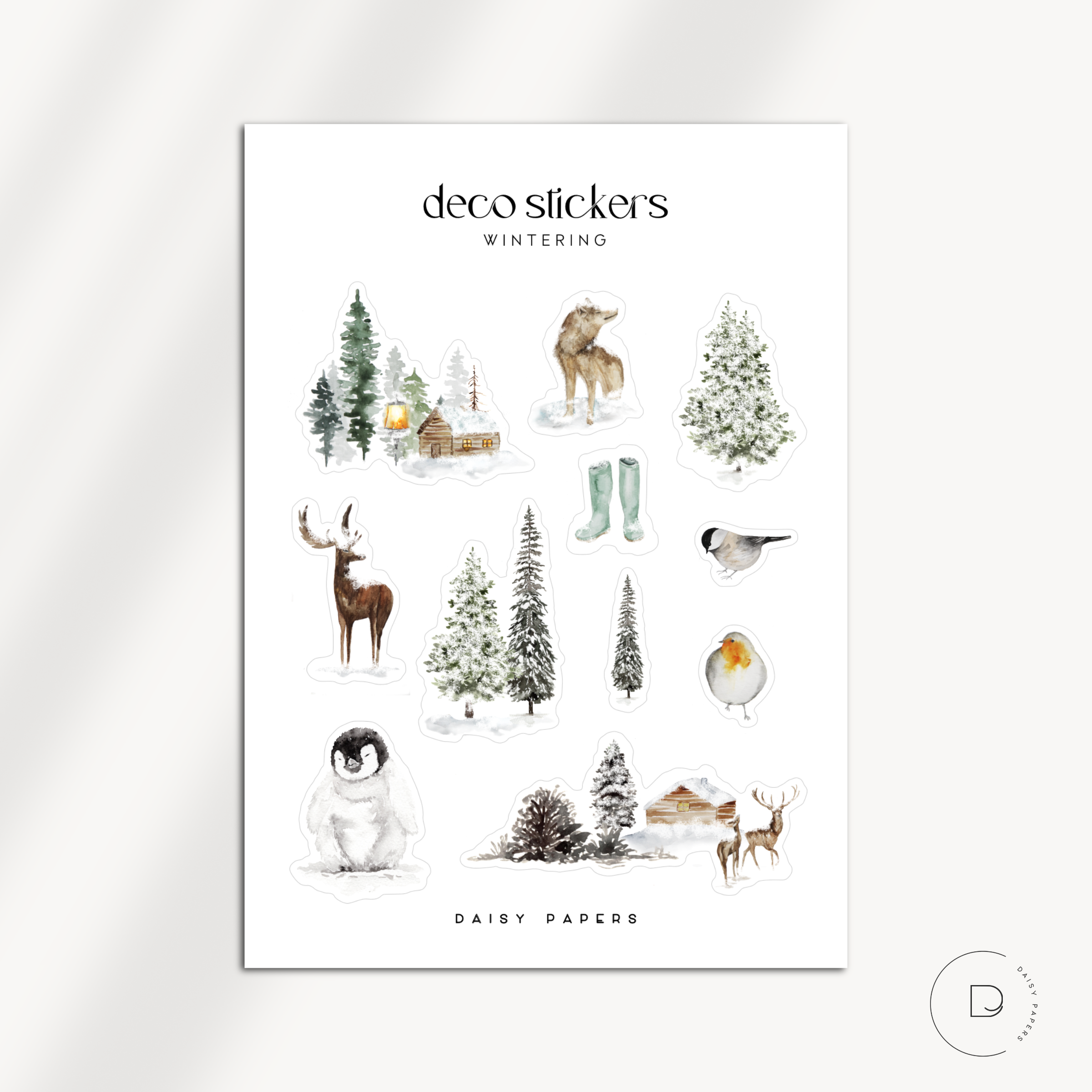 Deco Stickers - Holiday Edition | Wintering