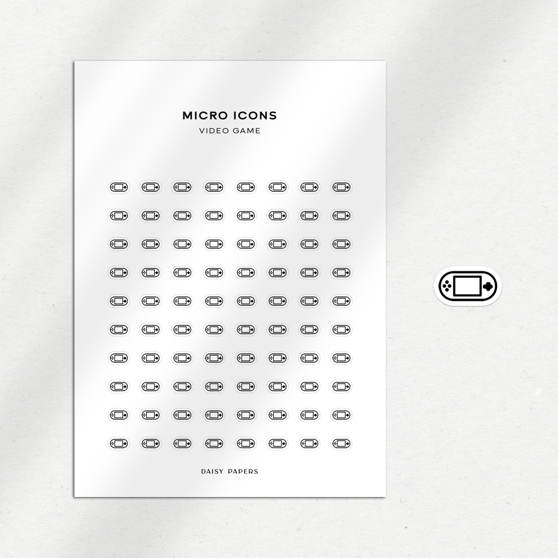Micro Icons - Video Game