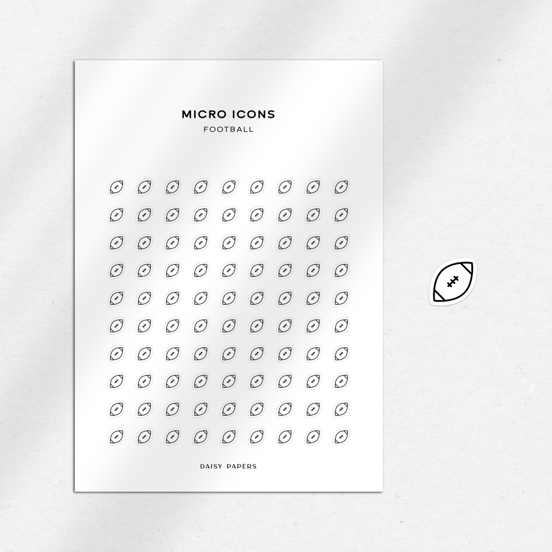 Micro Icons - Football