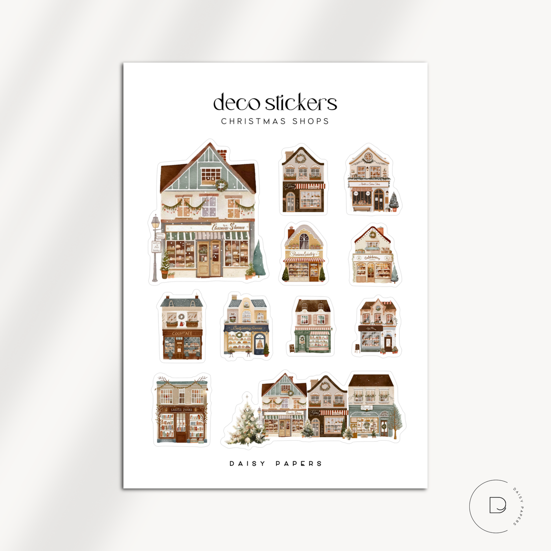 Deco Stickers - Holiday Edition | Christmas Shops