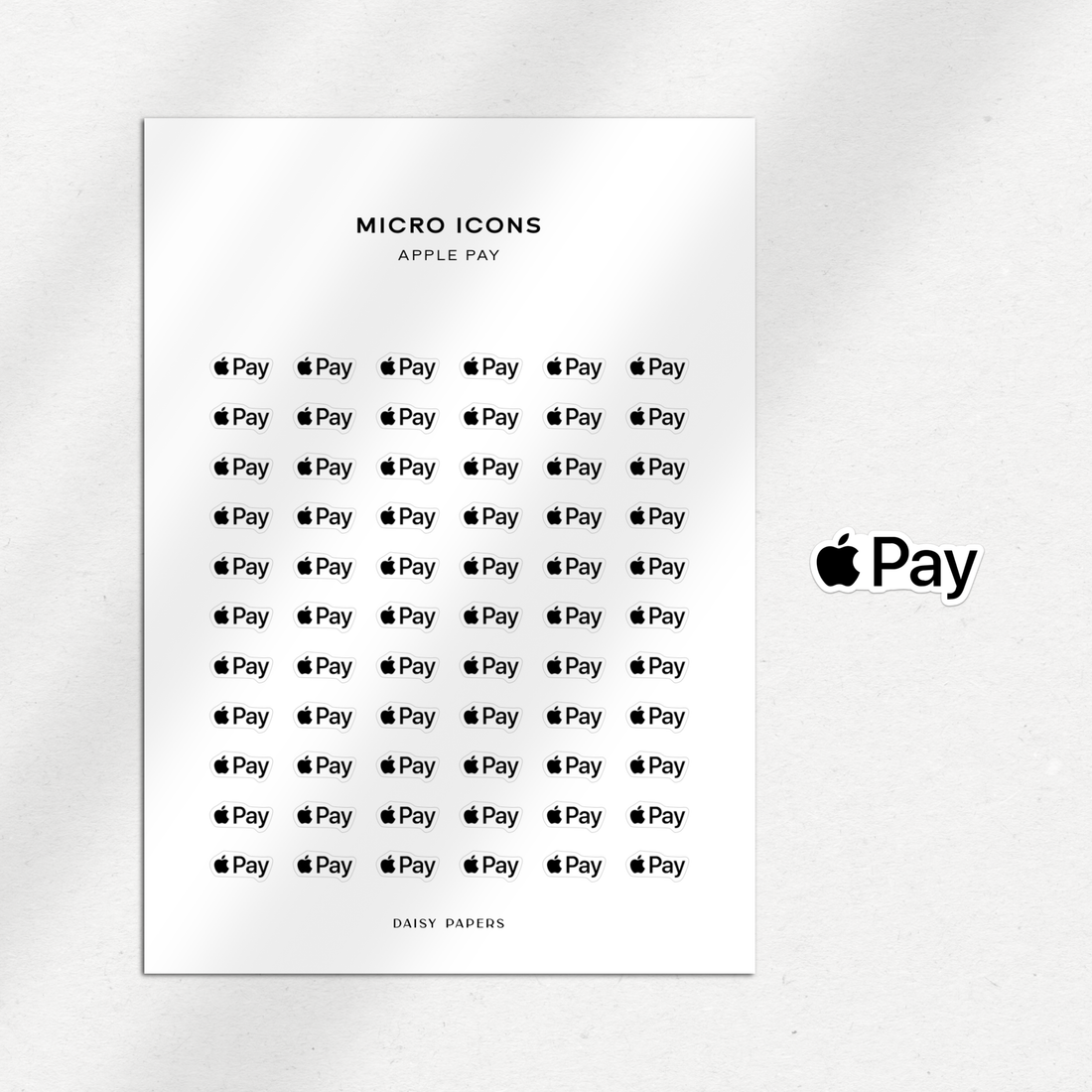 Micro Icons - Apple Pay