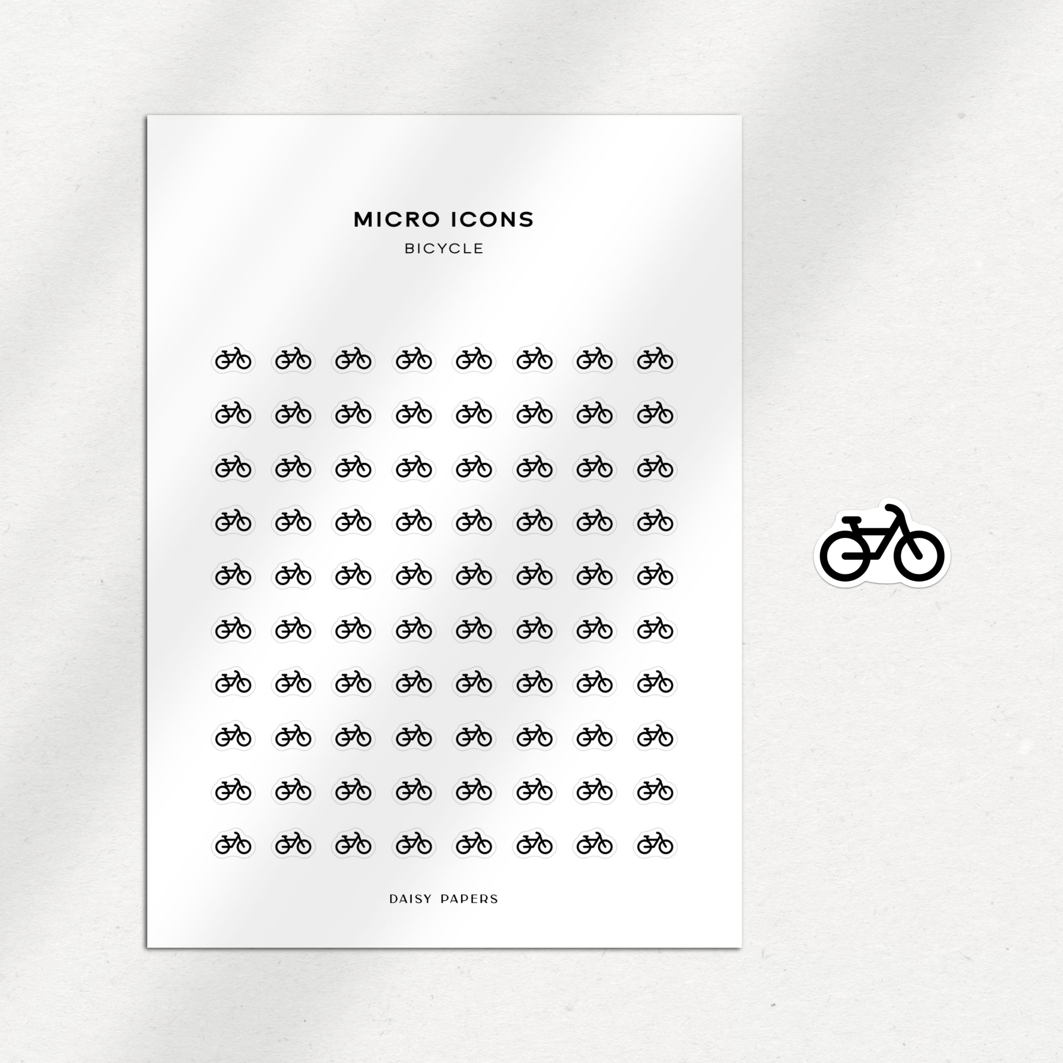 Micro Icons - Bicycle