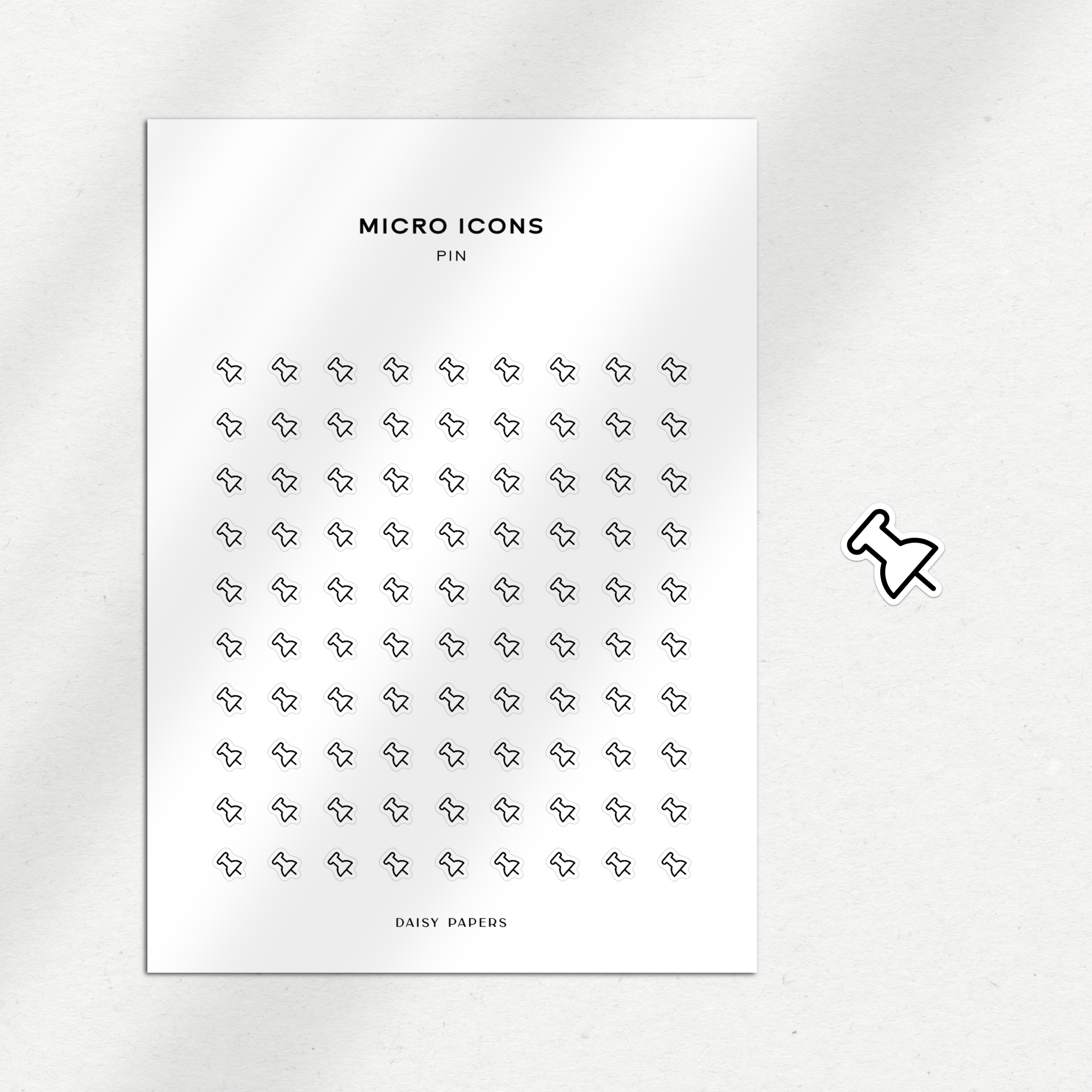 Micro Icons - Pin