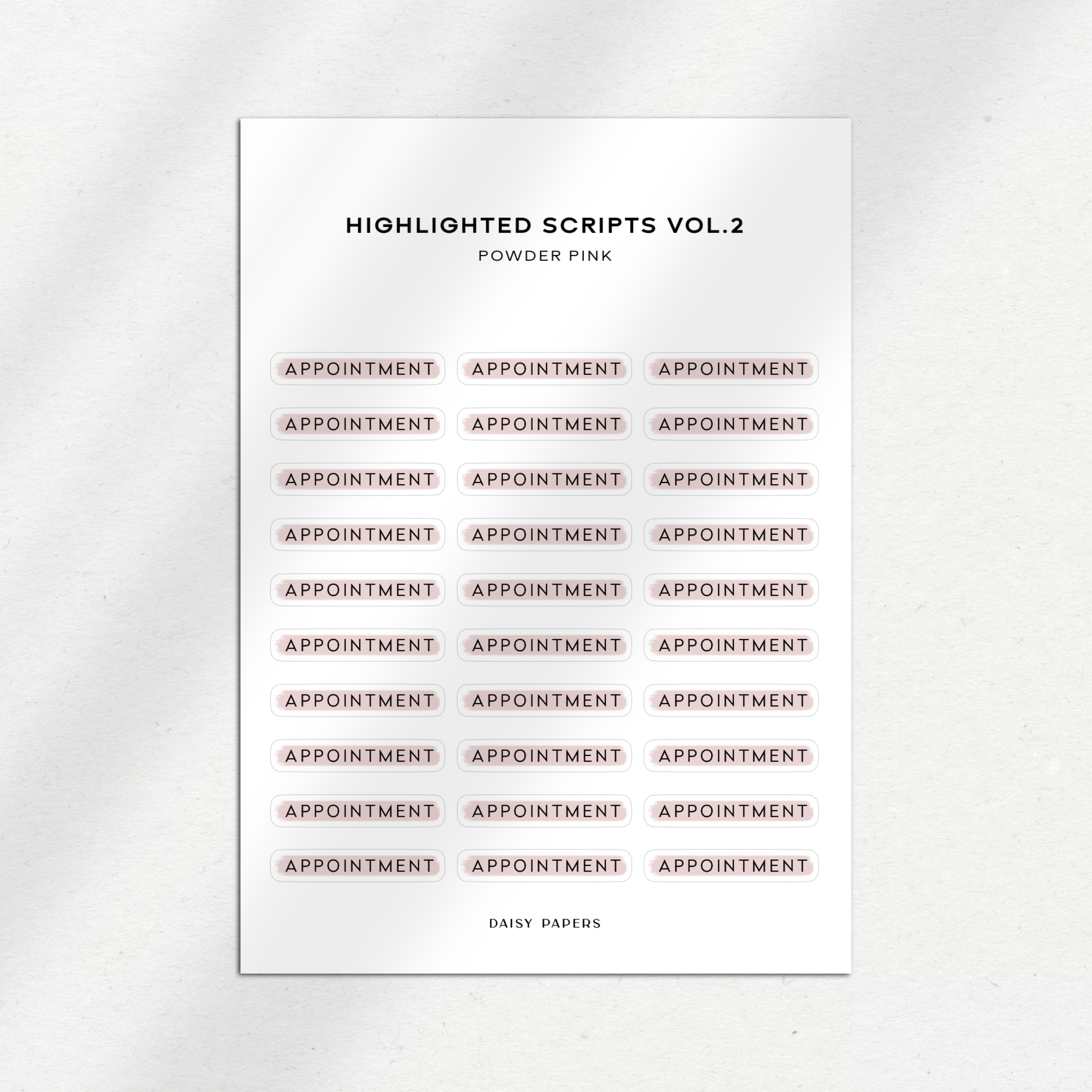 Highlighted Scripts Vol. 2