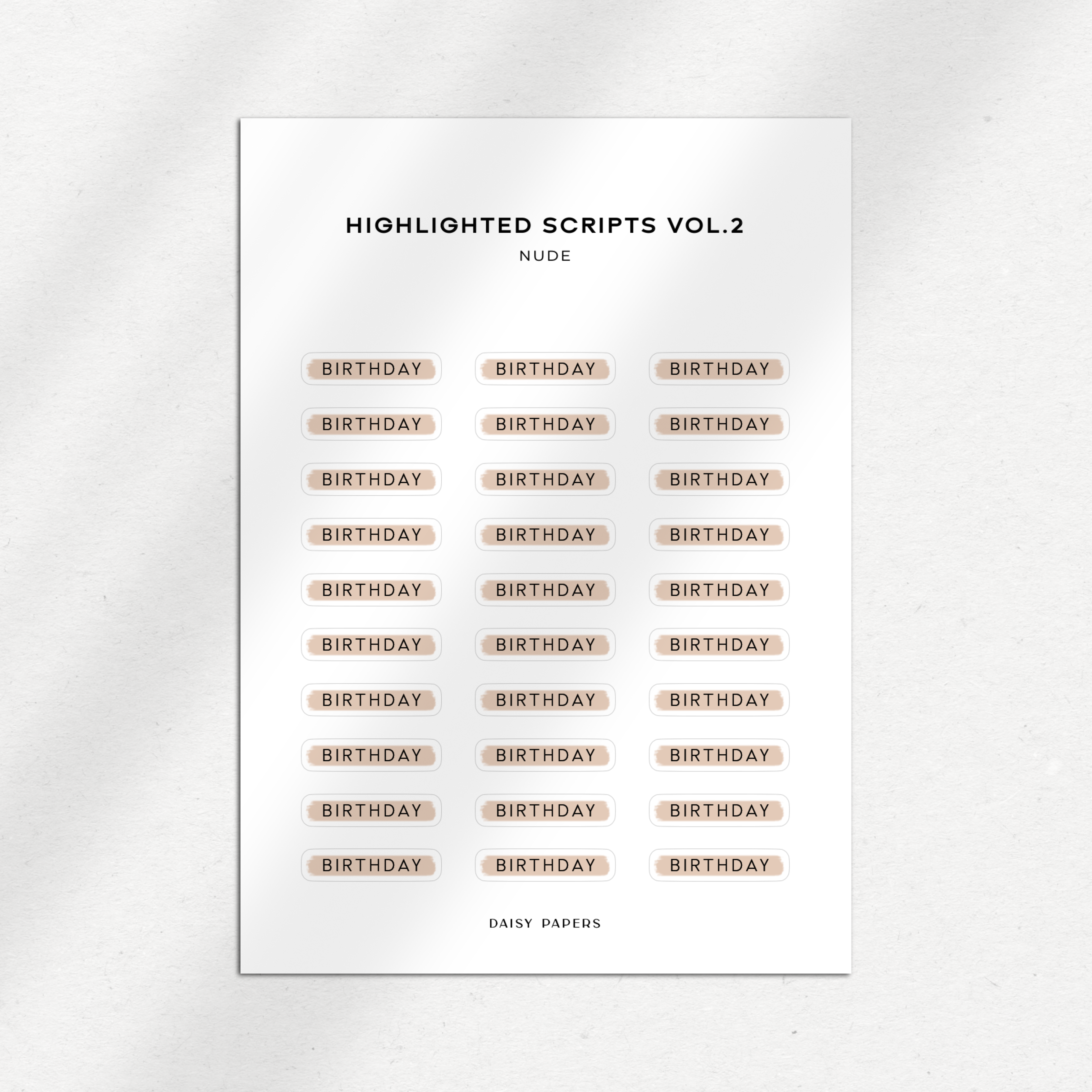 Highlighted Scripts Vol. 2