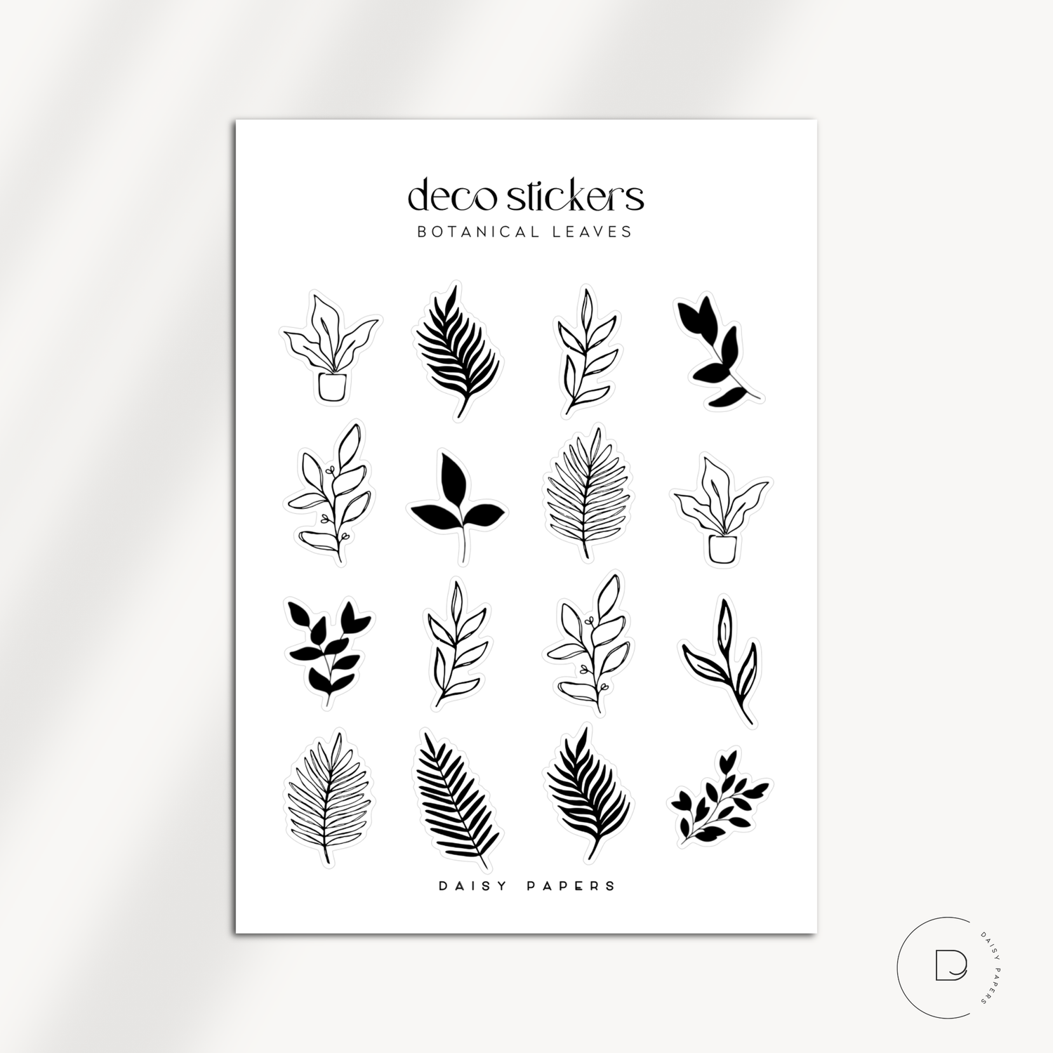 Deco Stickers - Botanical Leaves