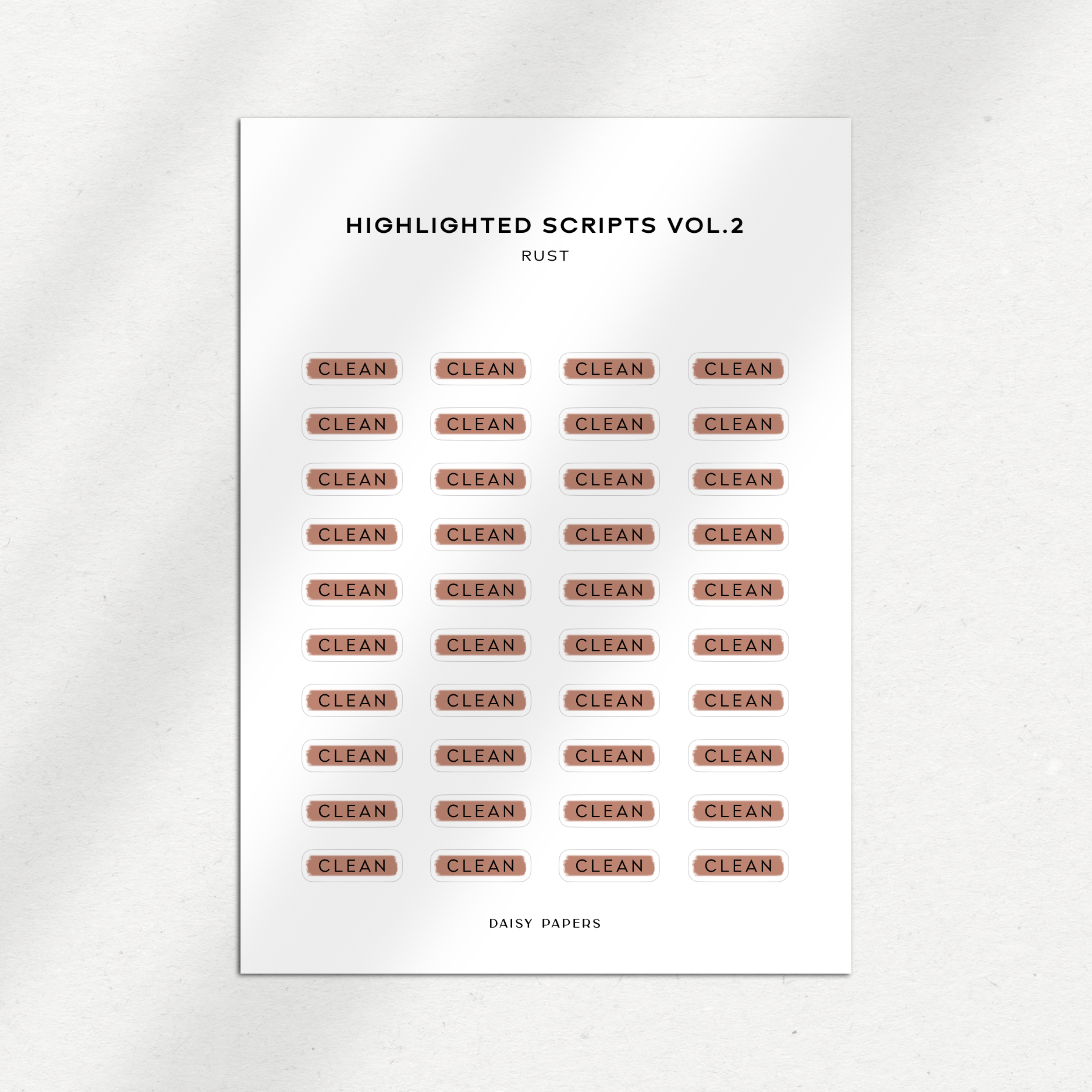 Highlighted Scripts Vol. 2