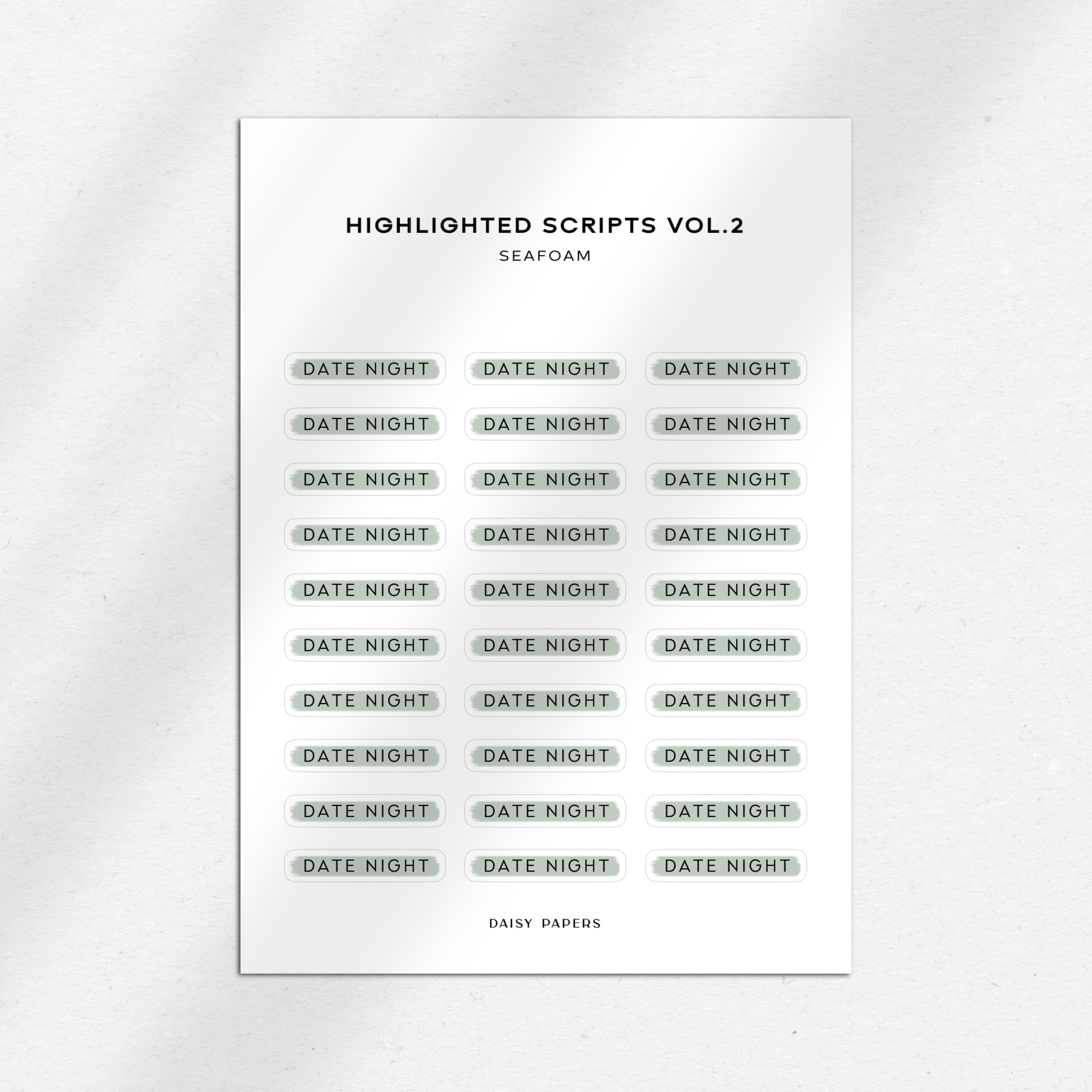 Highlighted Scripts Vol. 2