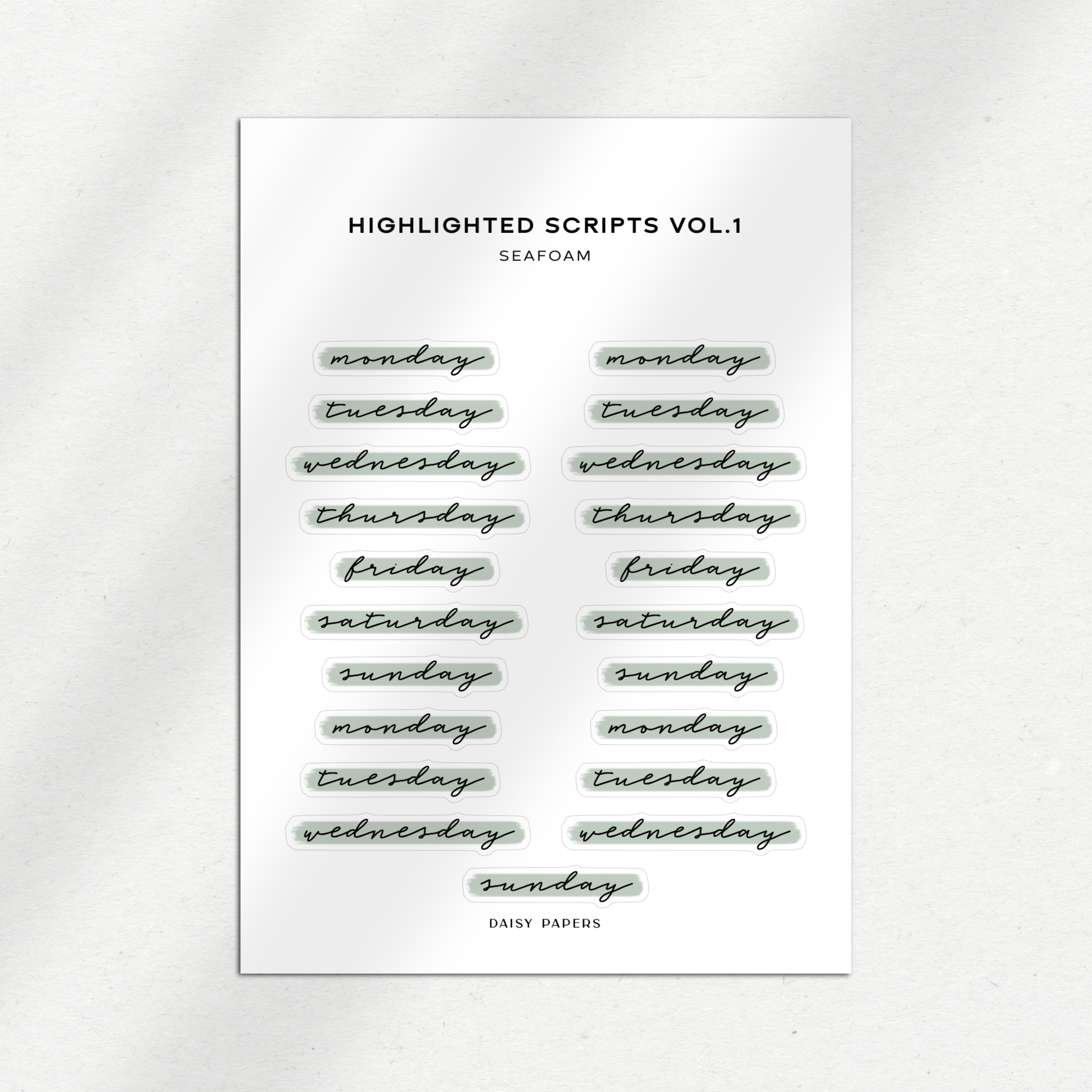 Highlighted Scripts Vol. 1