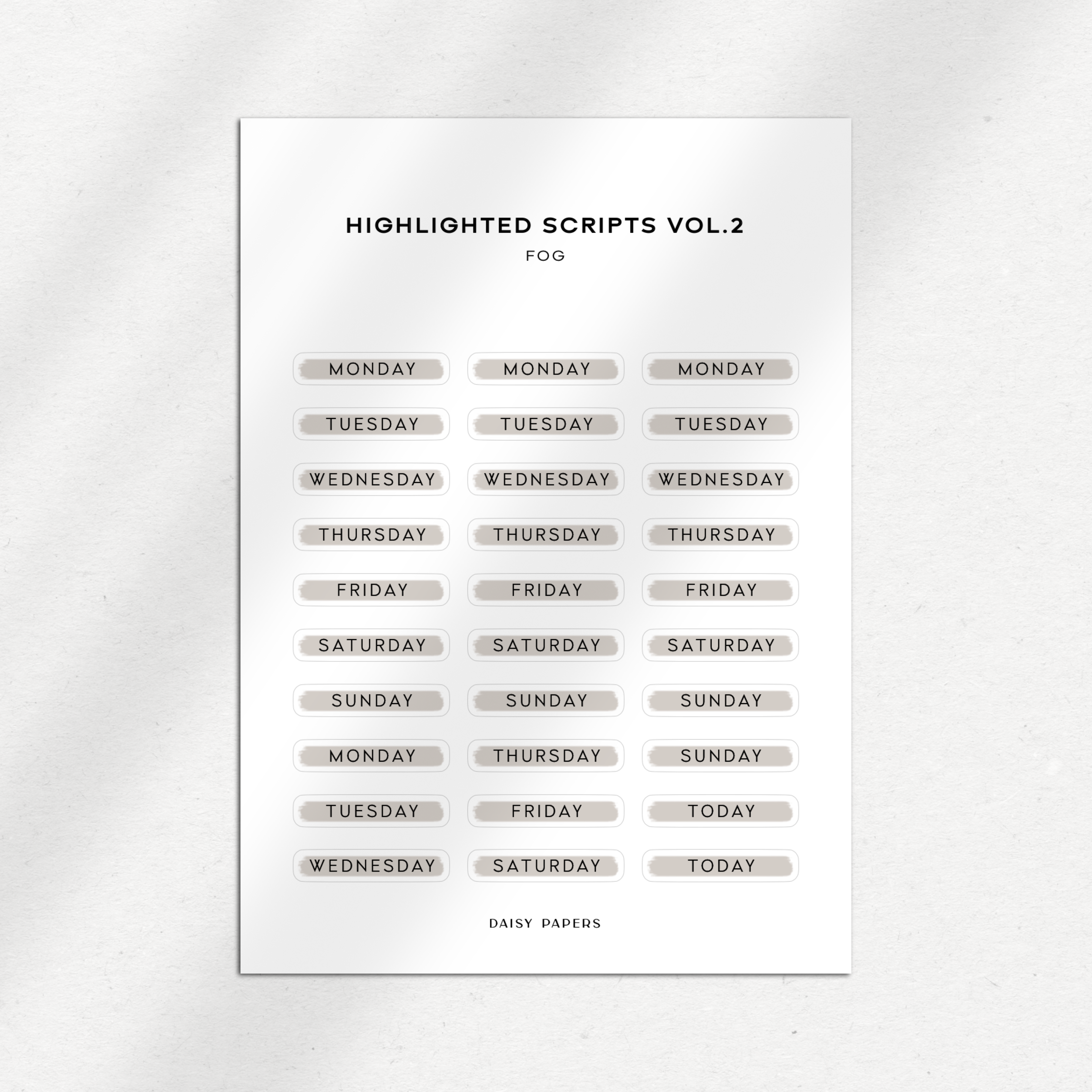 Highlighted Scripts Vol. 2