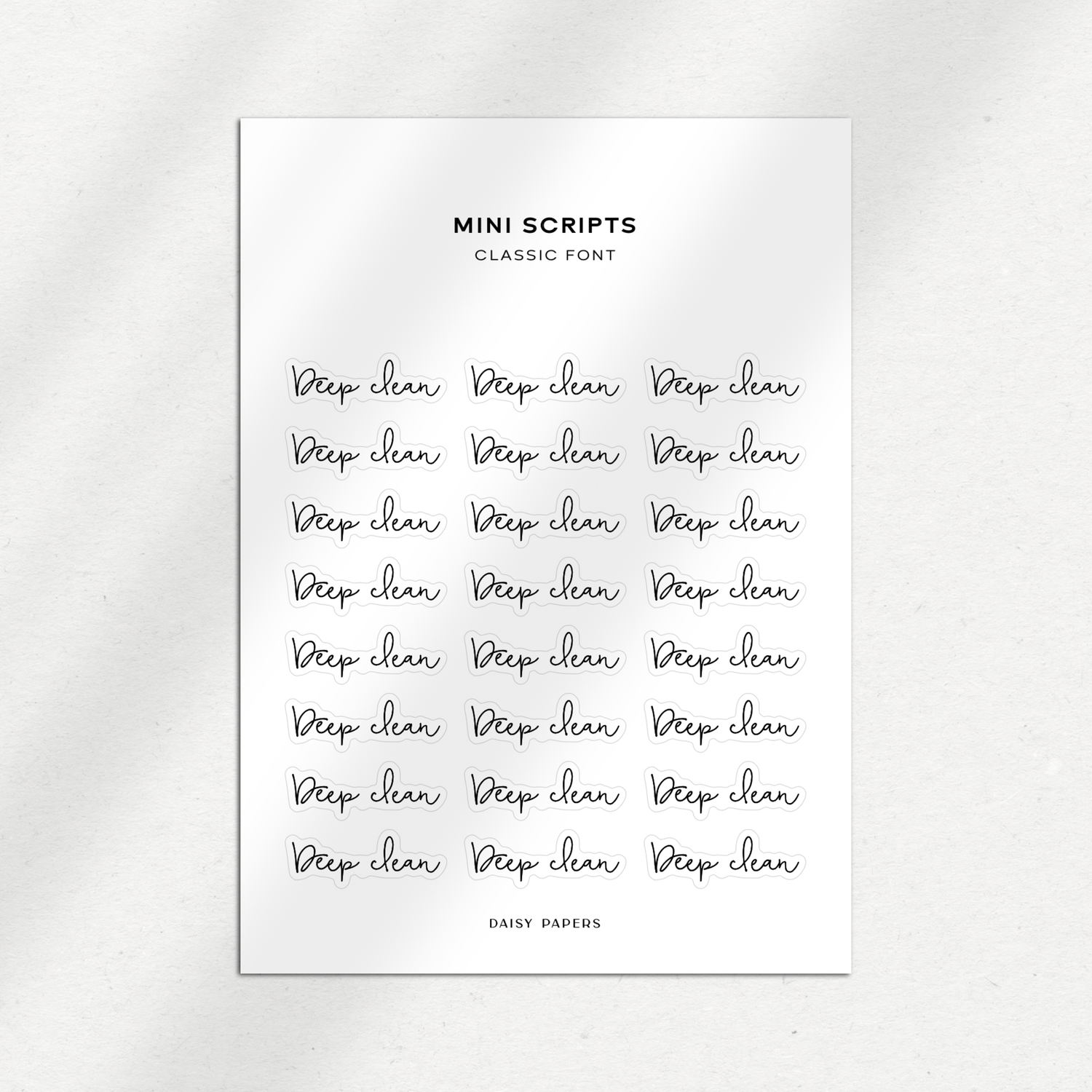 Classic Font Mini Scripts