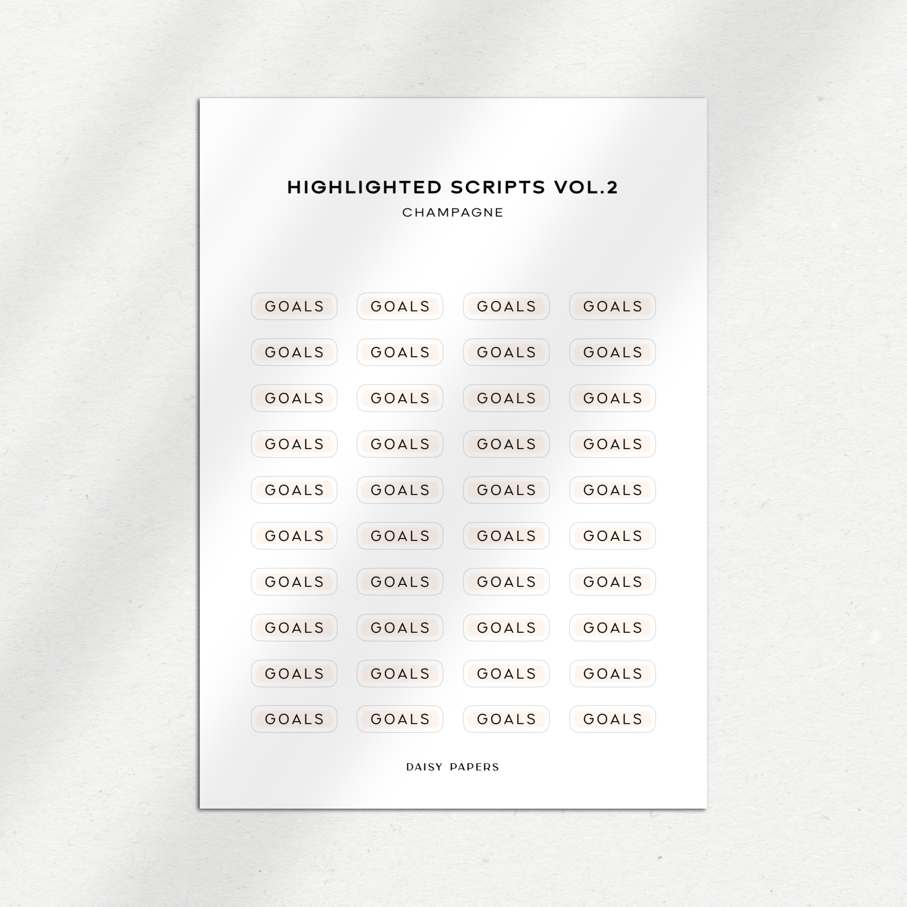 Highlighted Scripts Vol. 2