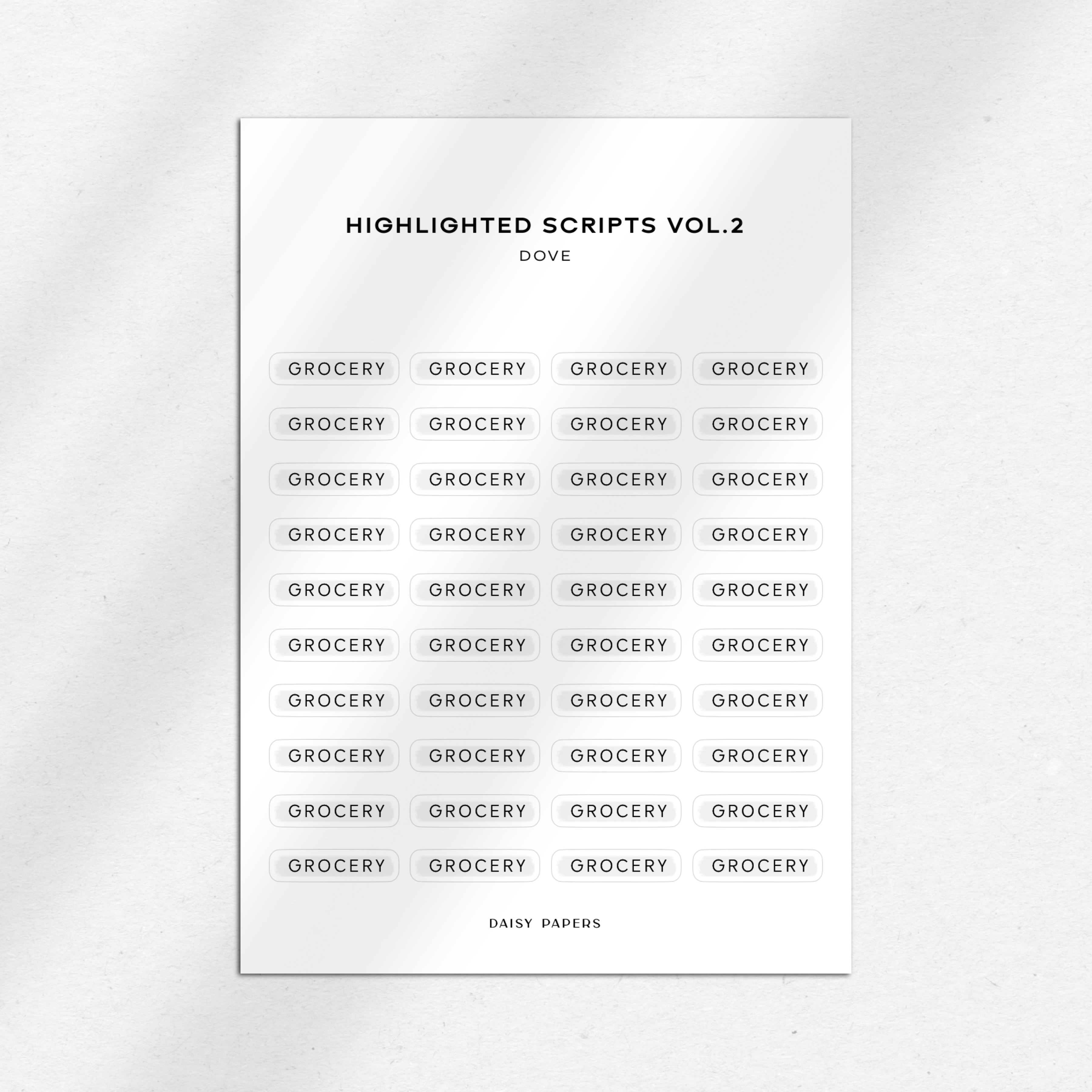 Highlighted Scripts Vol. 2