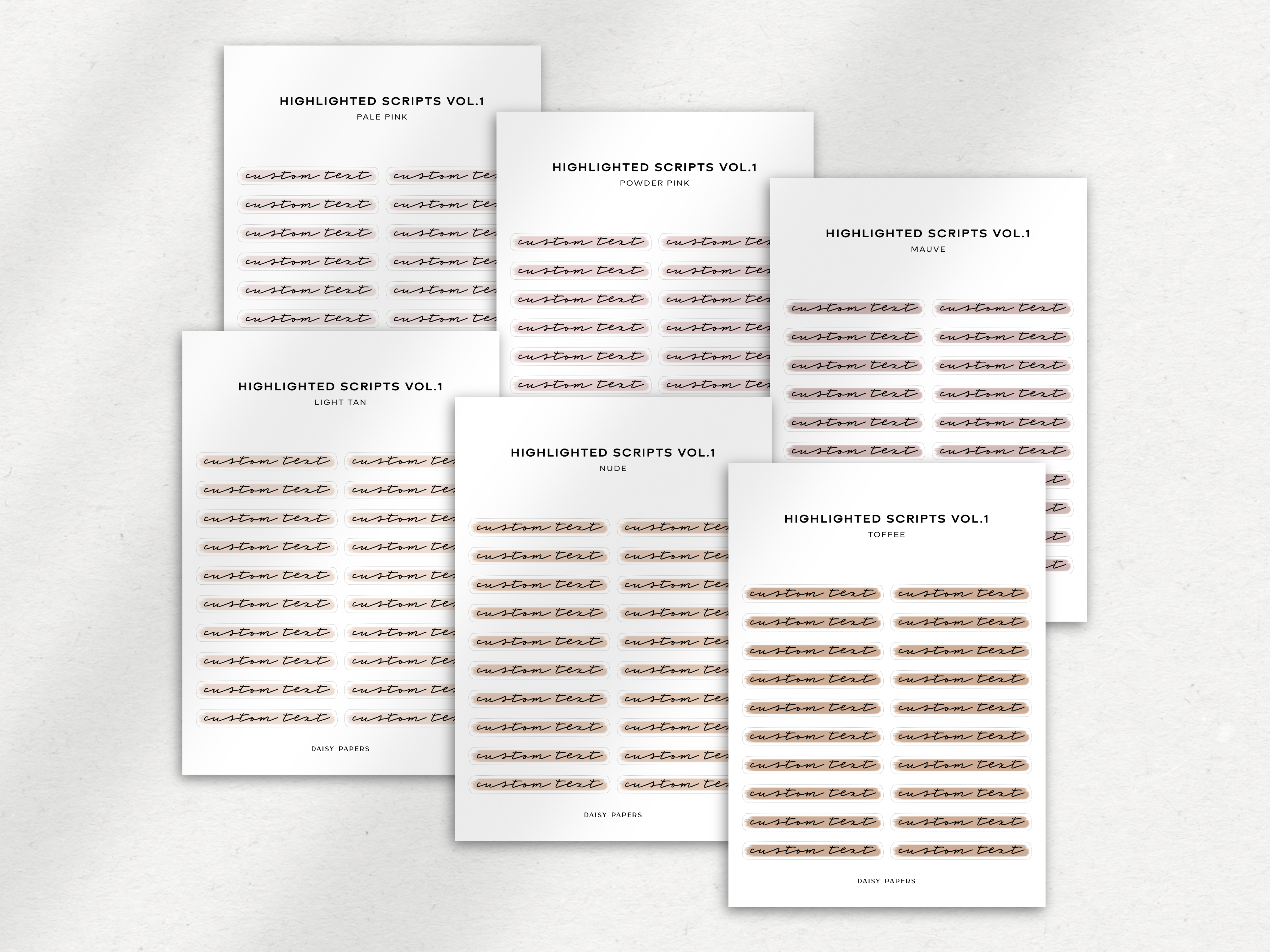 Highlighted Scripts Vol.1 - Custom Scripts