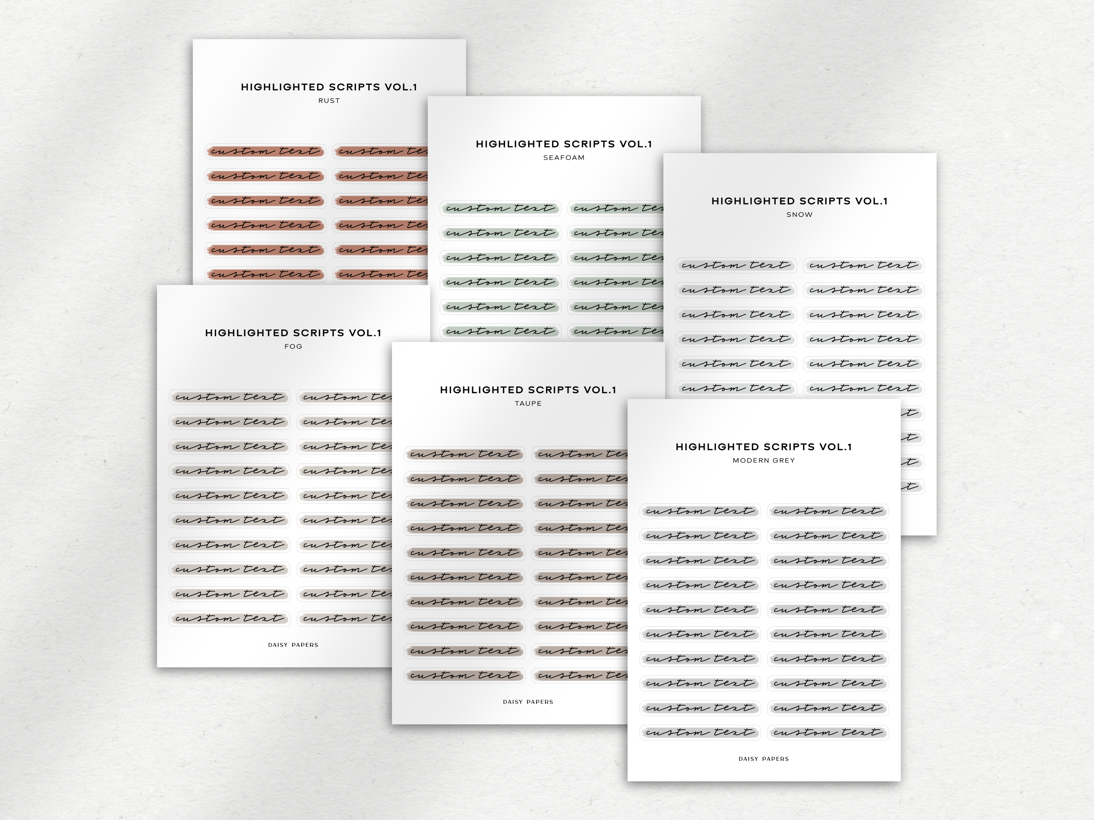 Highlighted Scripts Vol.1 - Custom Scripts