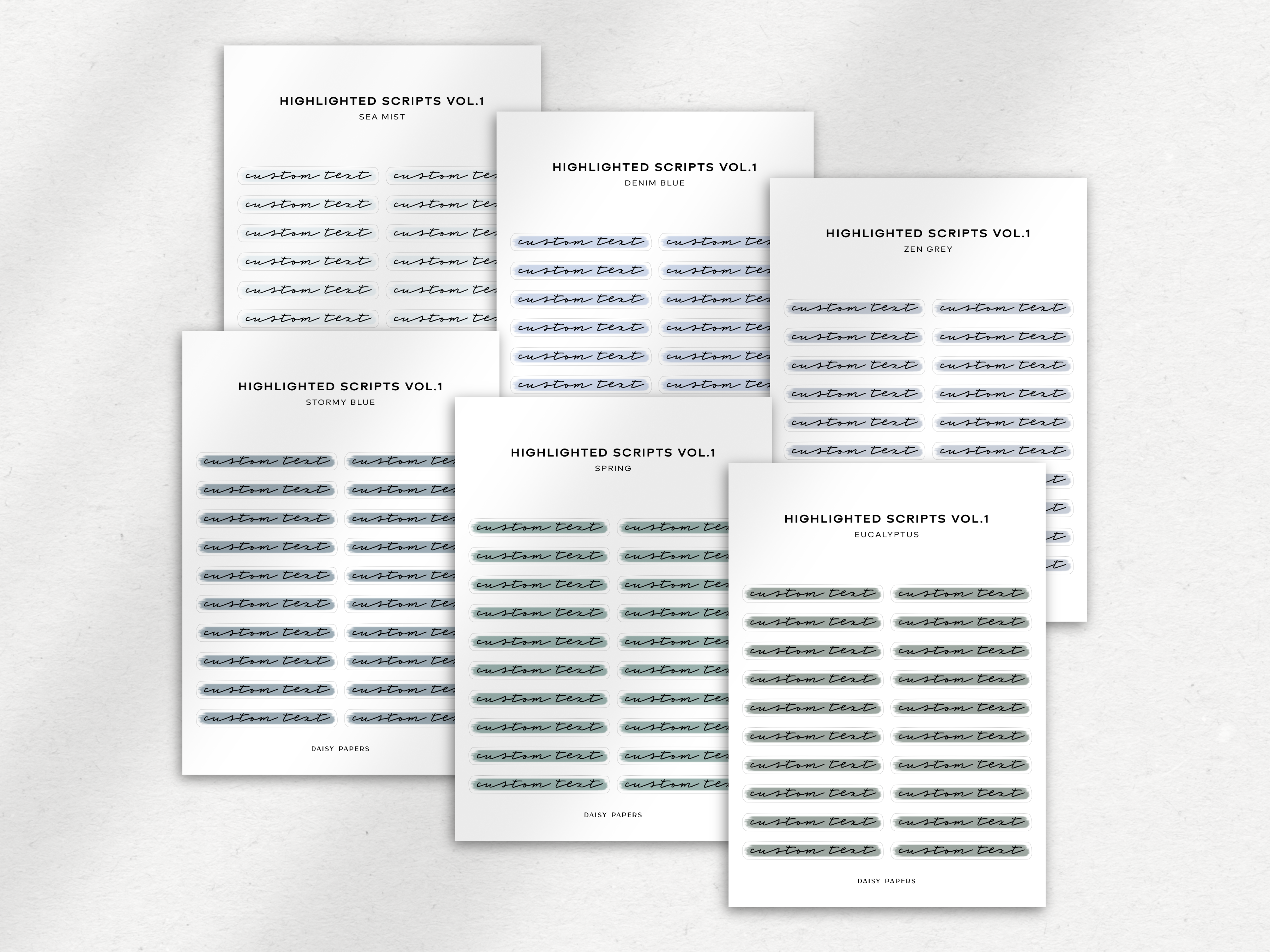 Highlighted Scripts Vol.1 - Custom Scripts