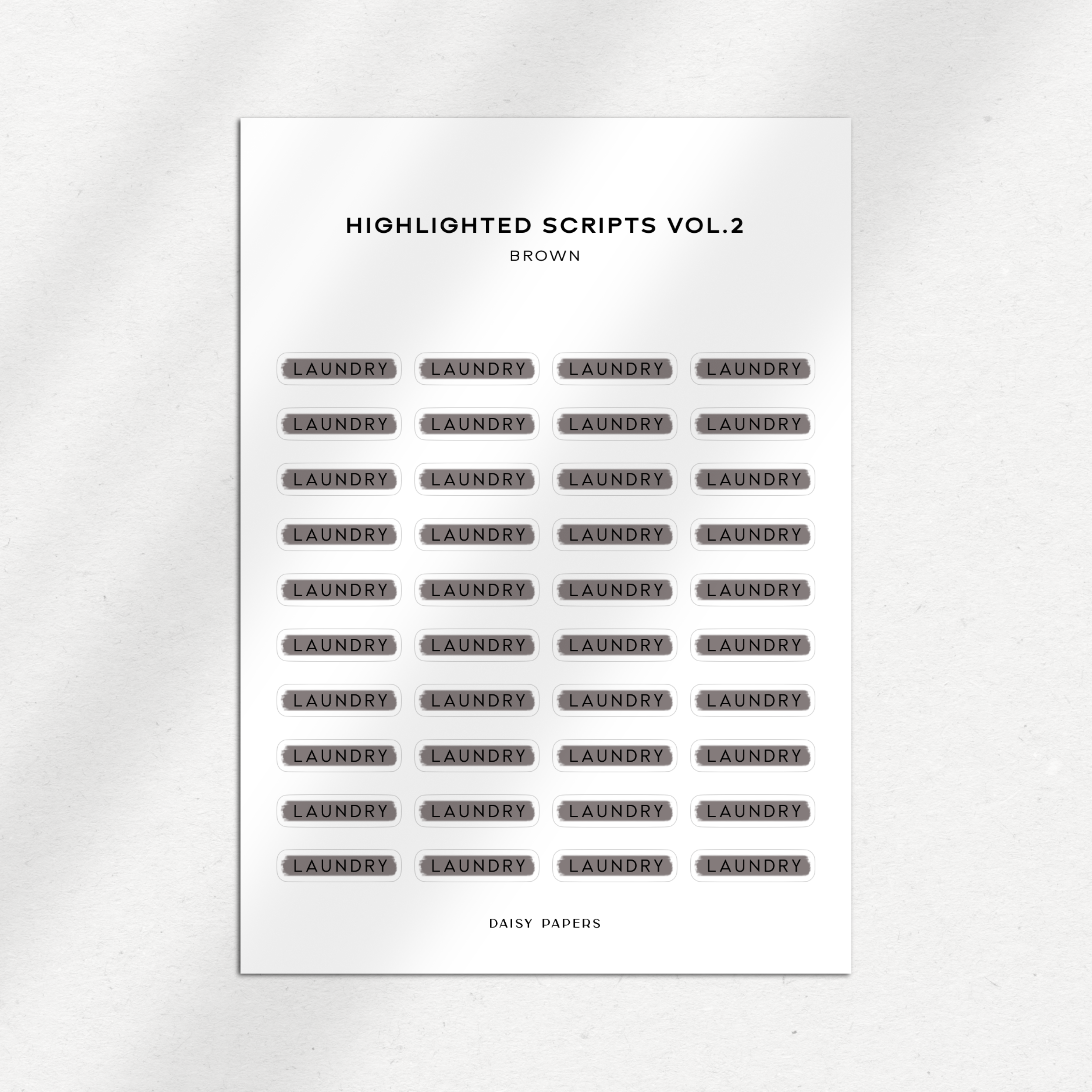 Highlighted Scripts Vol. 2
