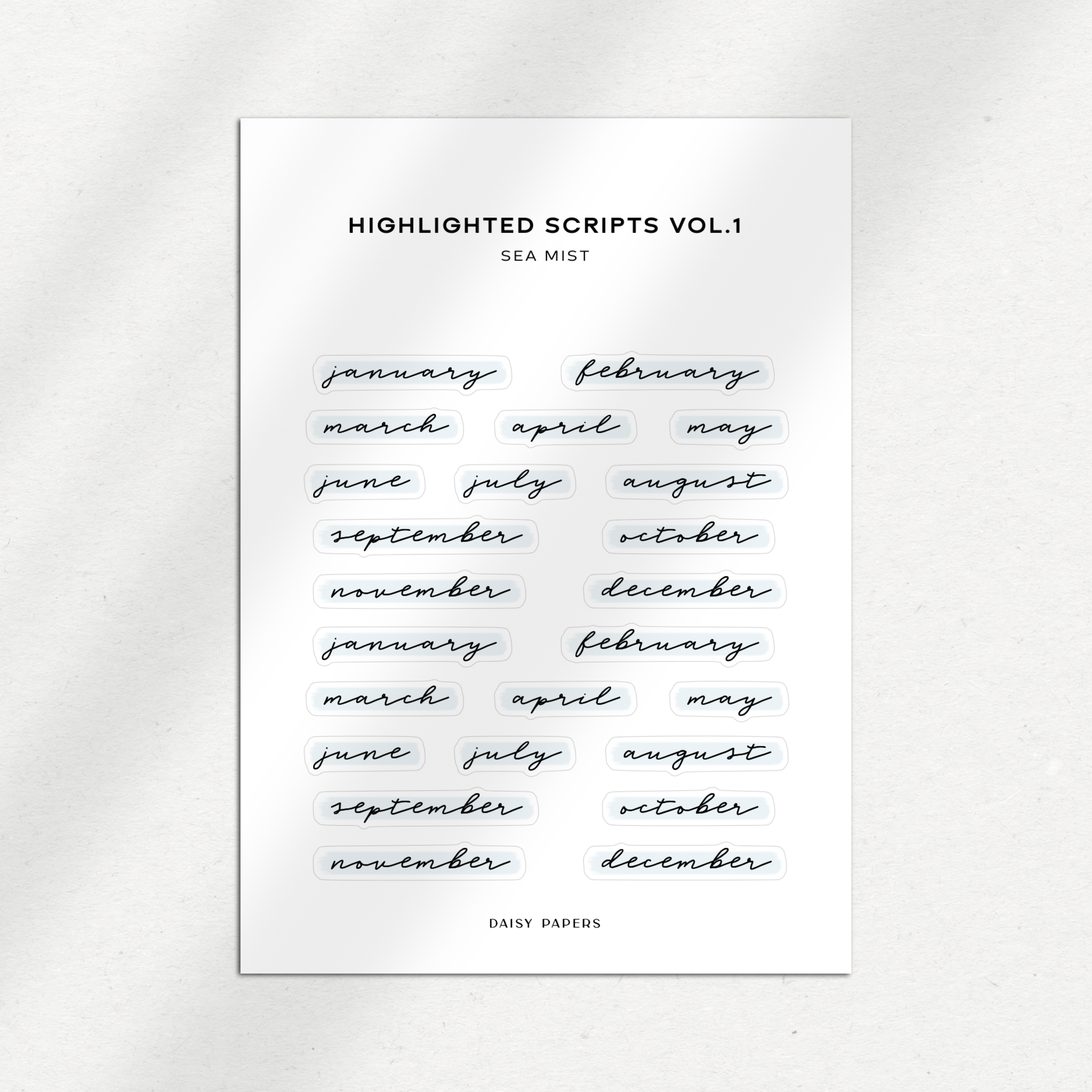 Highlighted Scripts Vol. 1