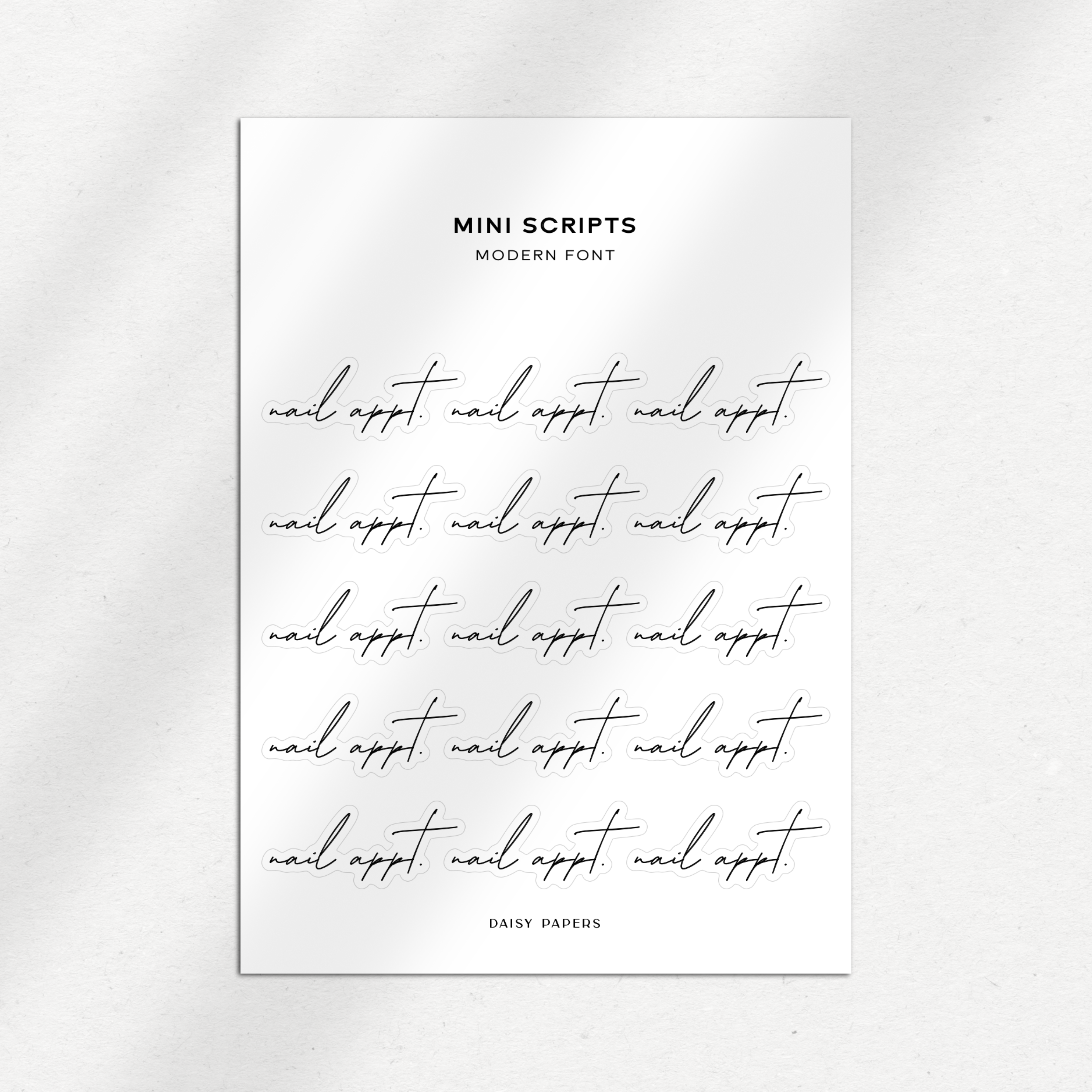 Modern Font Mini Scripts