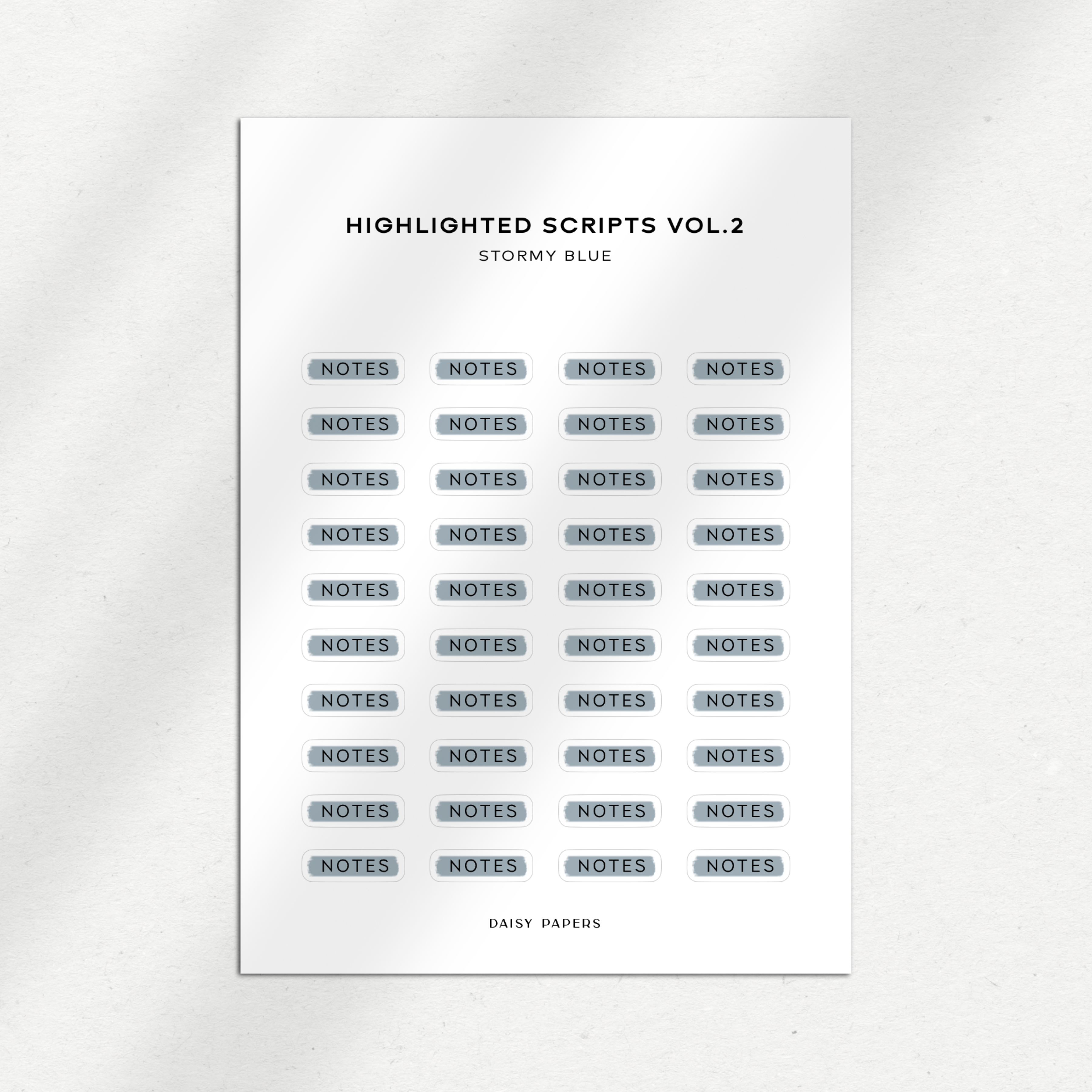 Highlighted Scripts Vol. 2