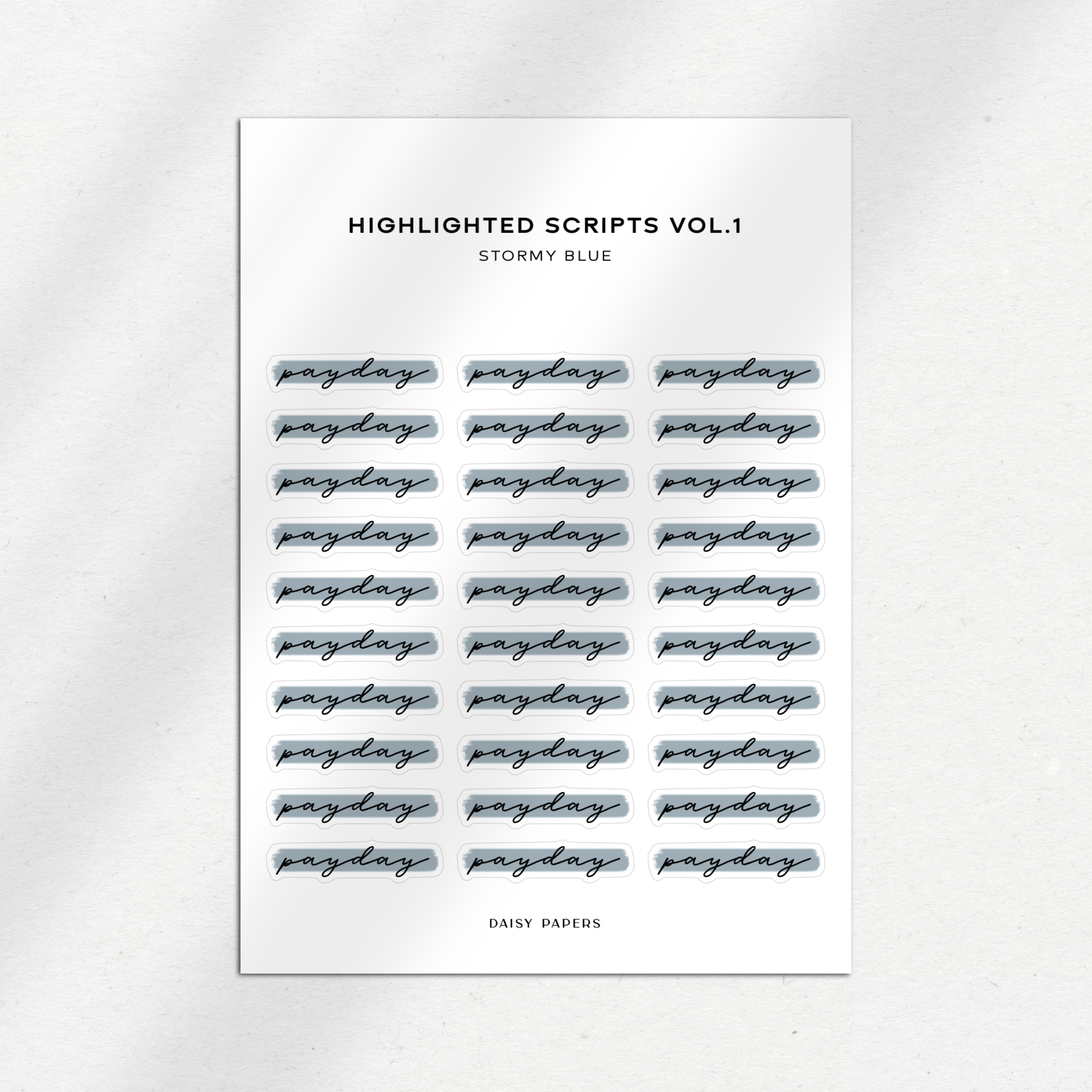 Highlighted Scripts Vol. 1