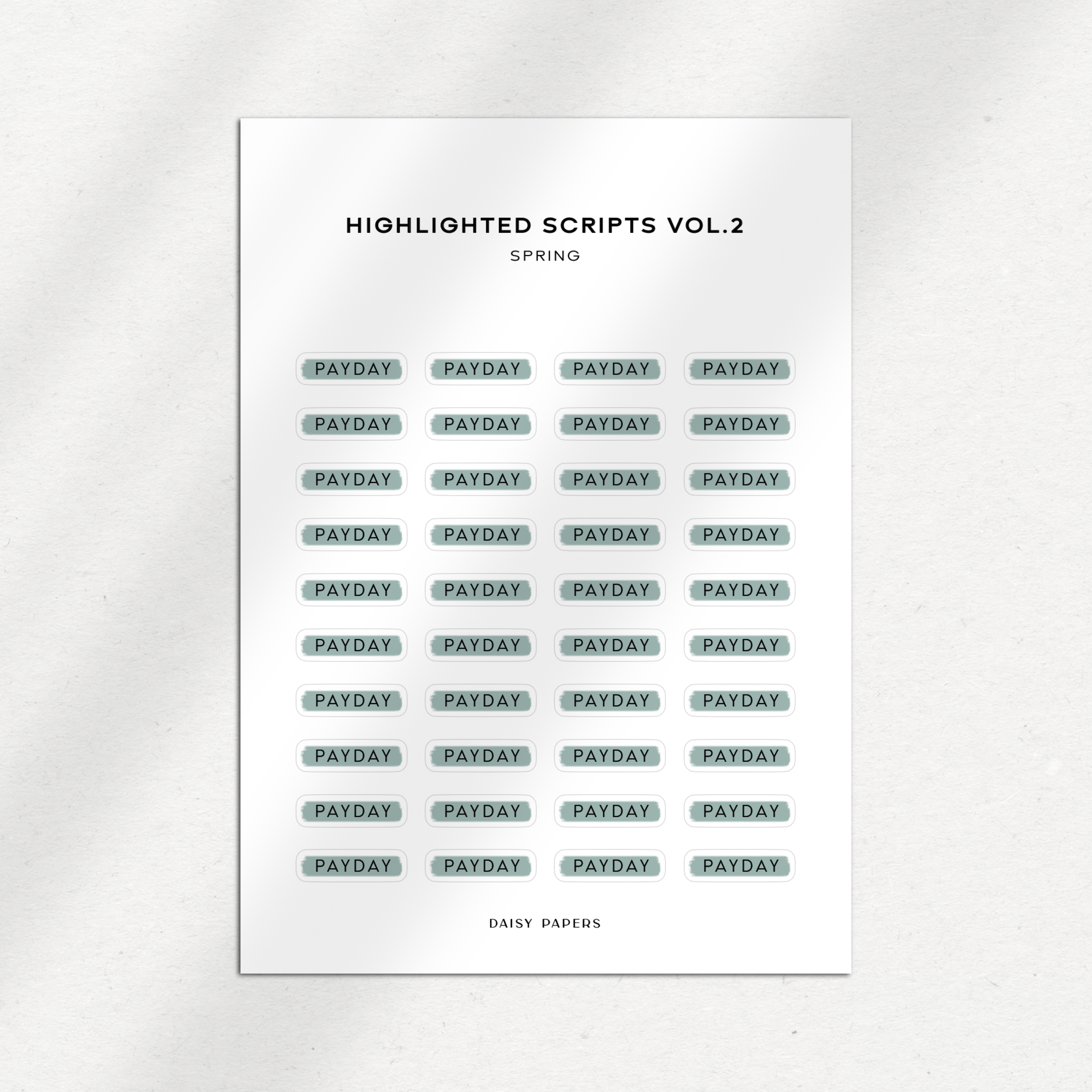 Highlighted Scripts Vol. 2