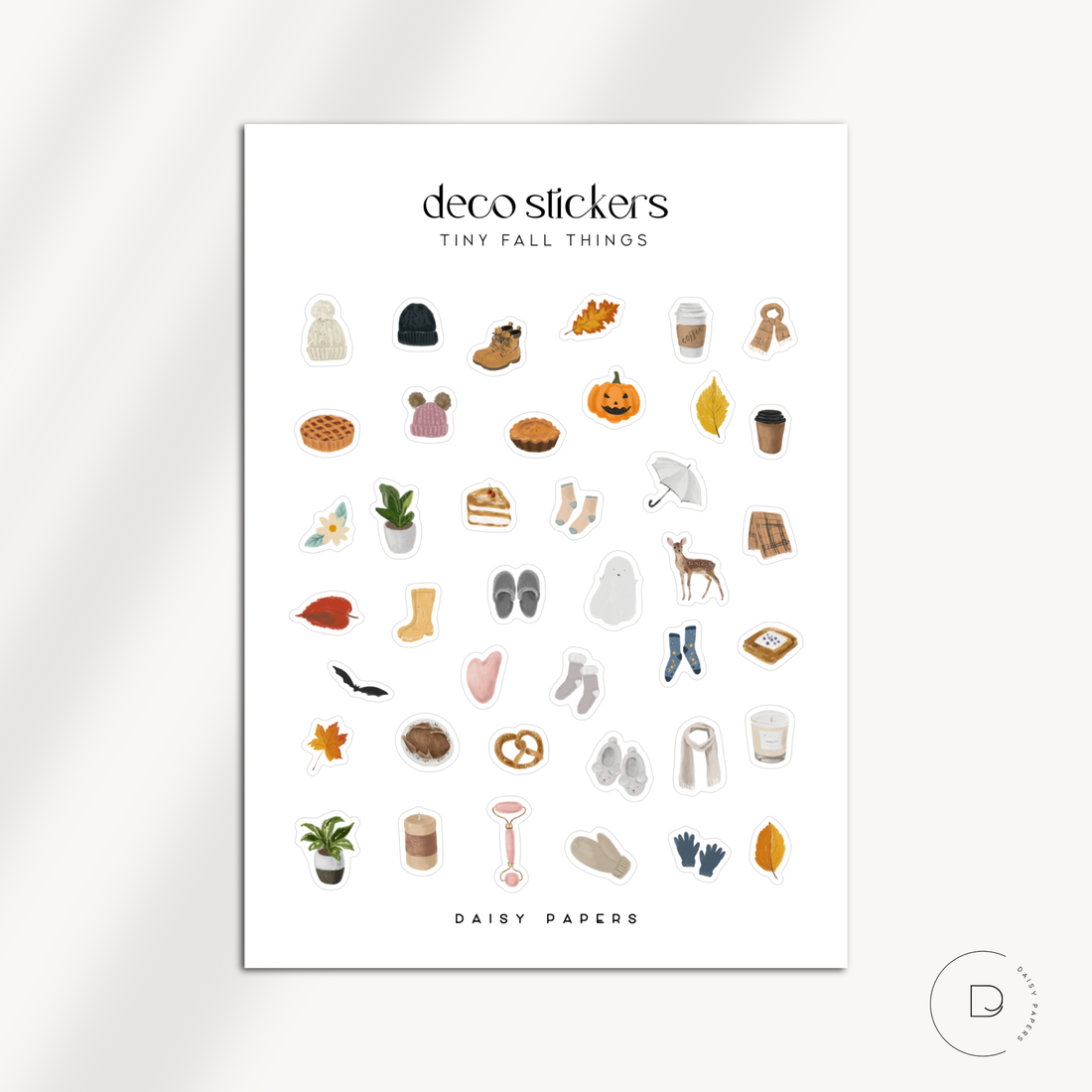 Deco Stickers - Tiny Fall Things