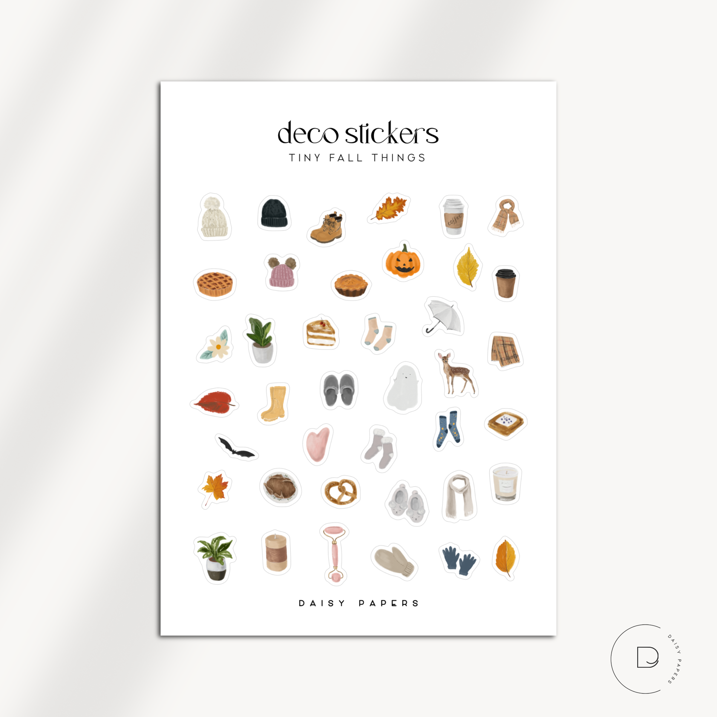 Deco Stickers - Tiny Fall Things