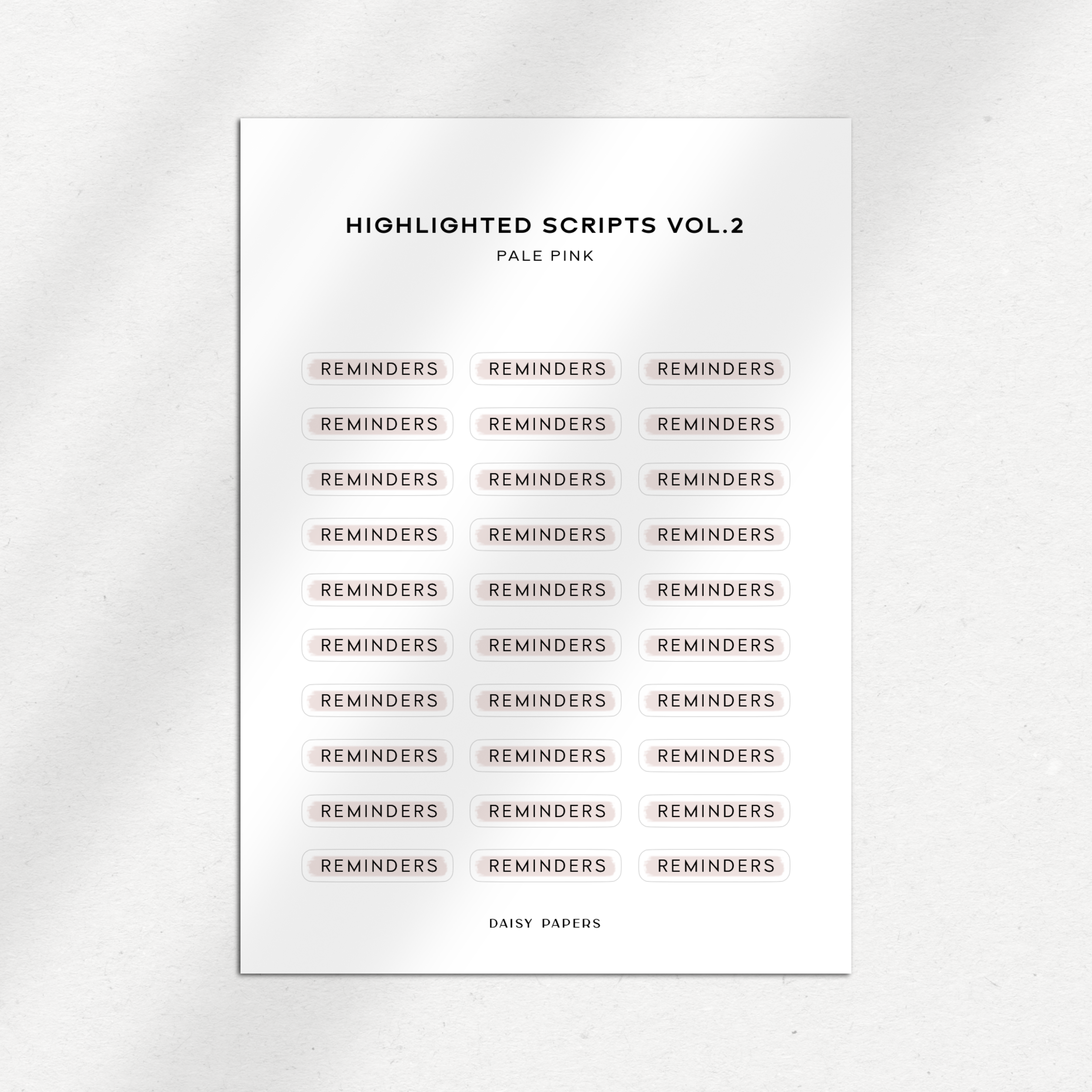 Highlighted Scripts Vol. 2