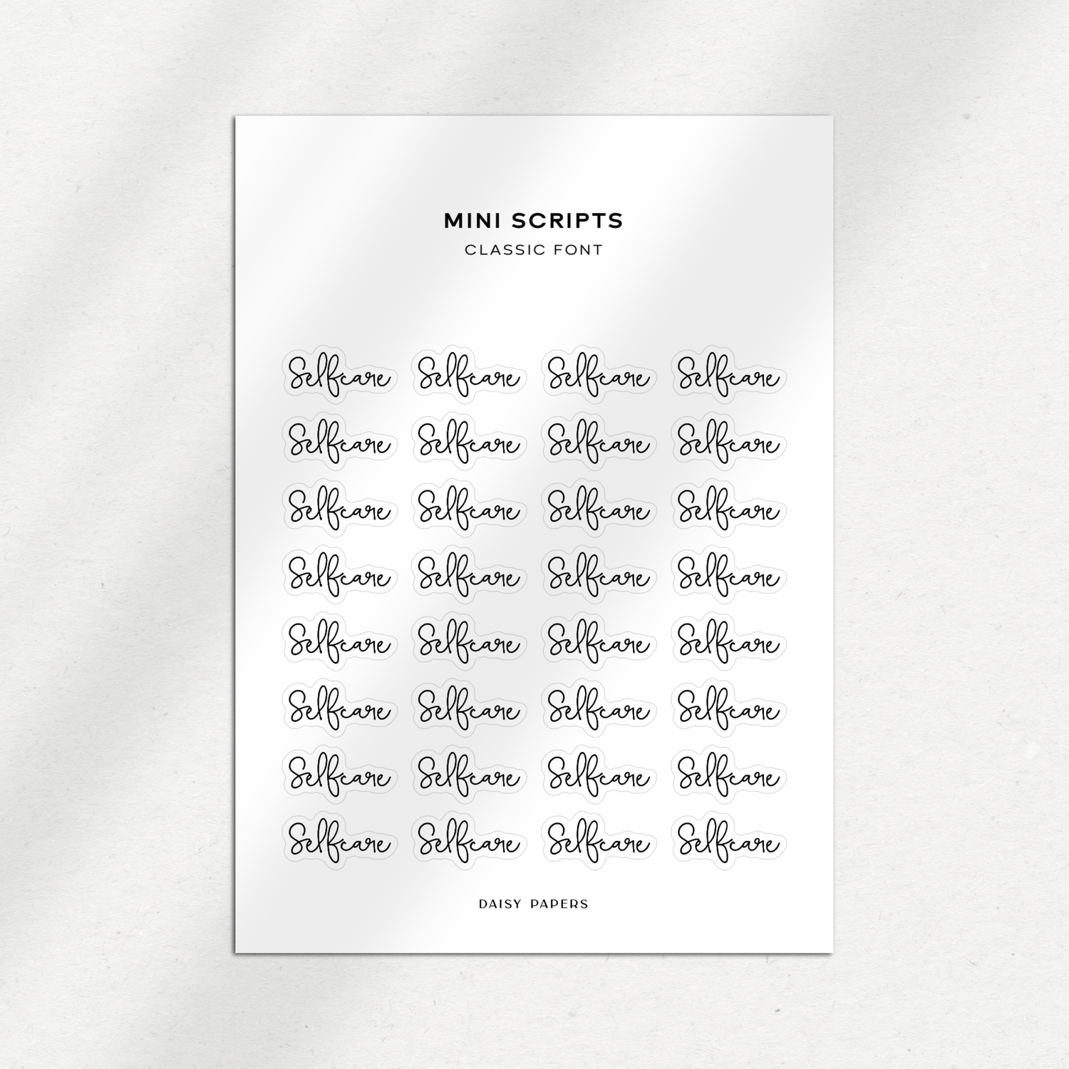 Classic Font Mini Scripts