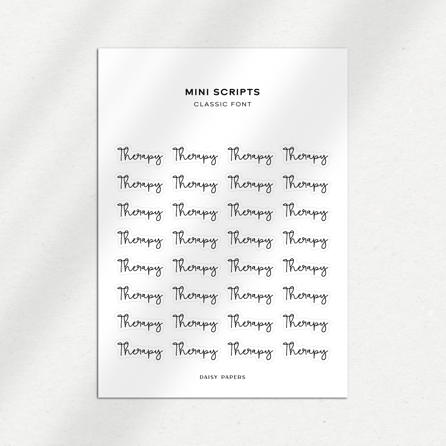 Classic Font Mini Scripts