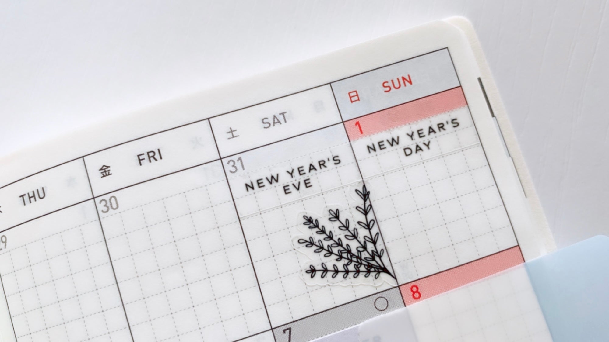 Hobonichi Weeks - USA Holiday Labels