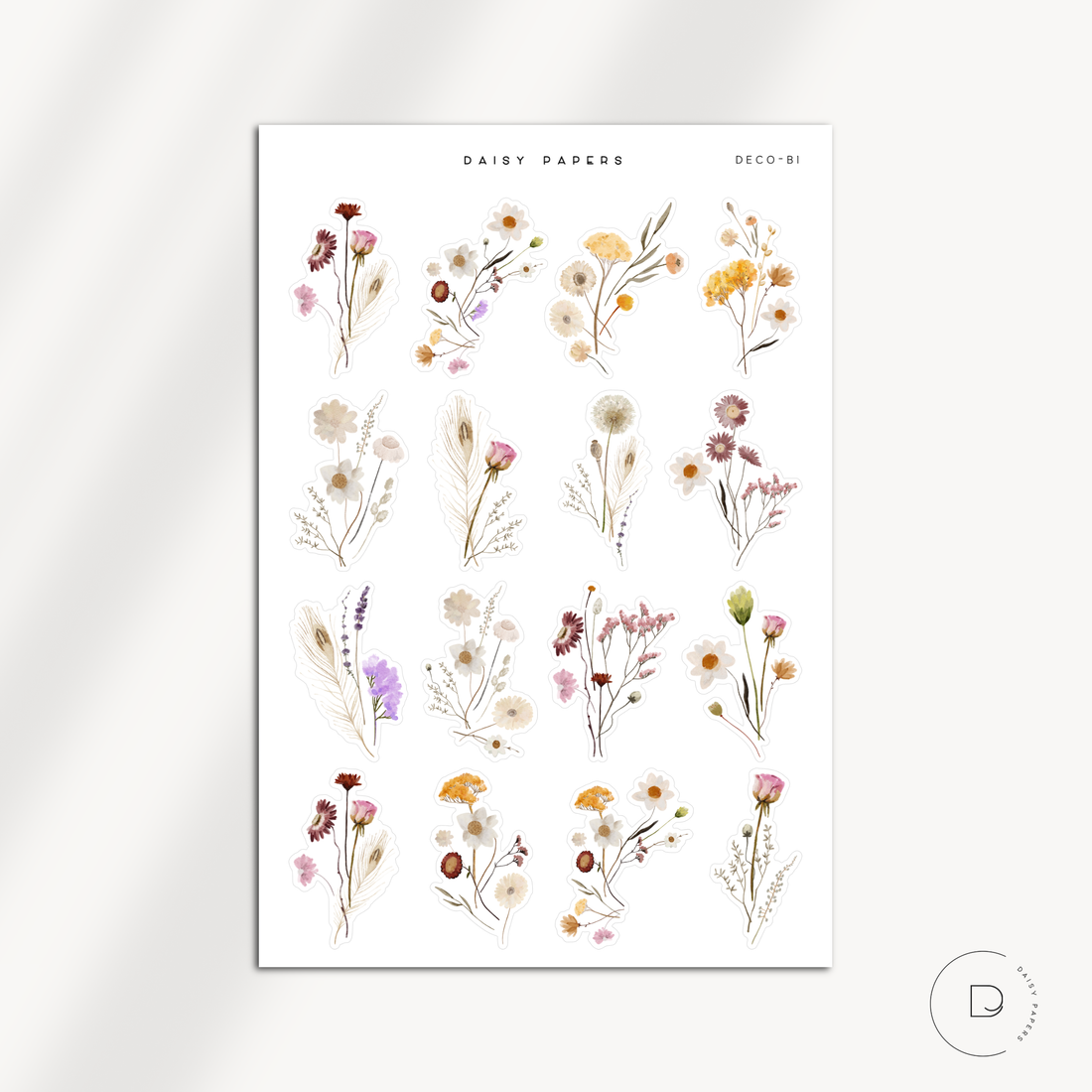 Deco Stickers | Large Sheet - Deco-B1