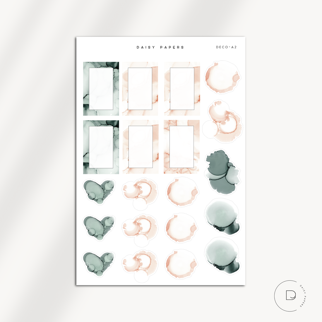 Deco Stickers | Large Sheet - Deco-A2