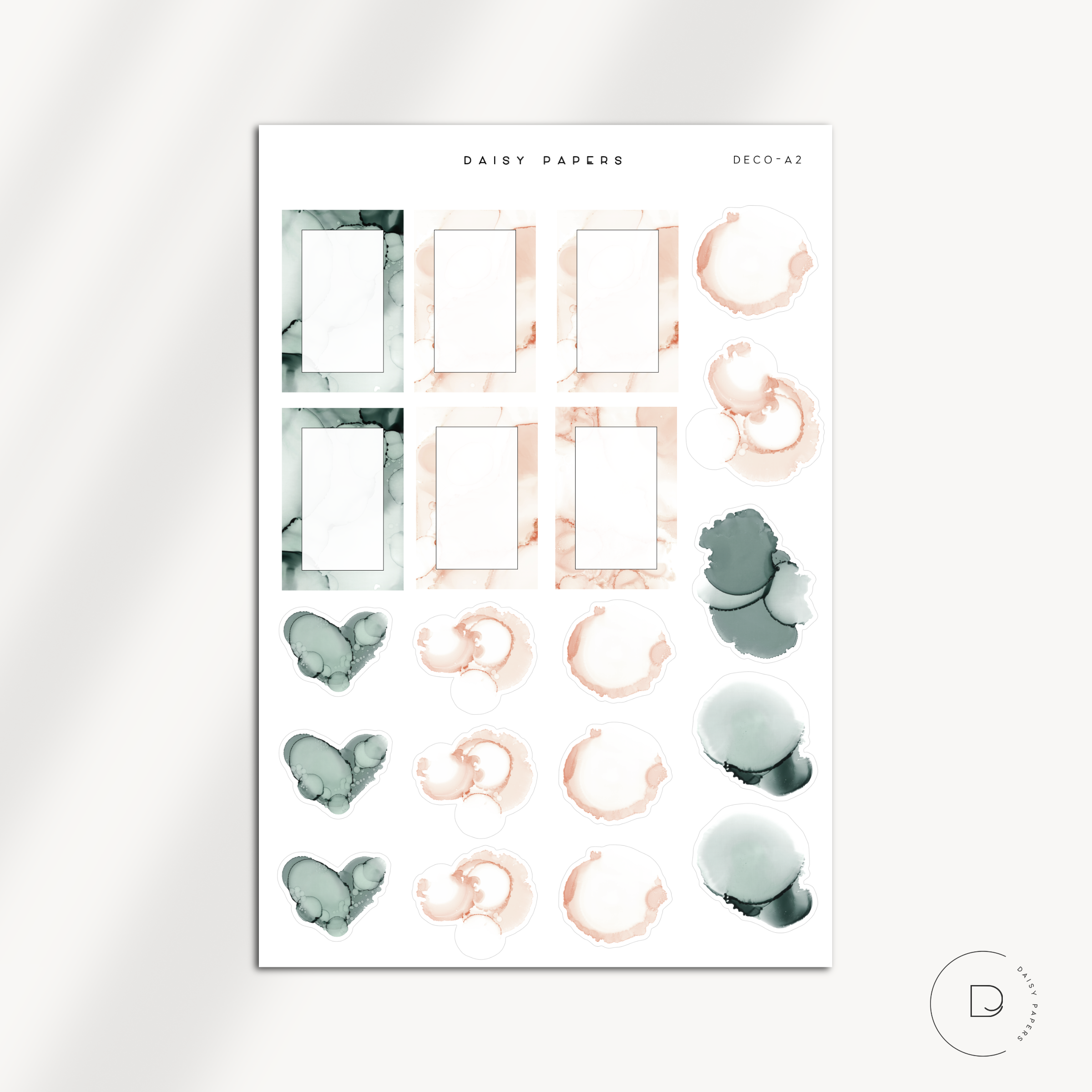 Deco Stickers | Large Sheet - Deco-A2