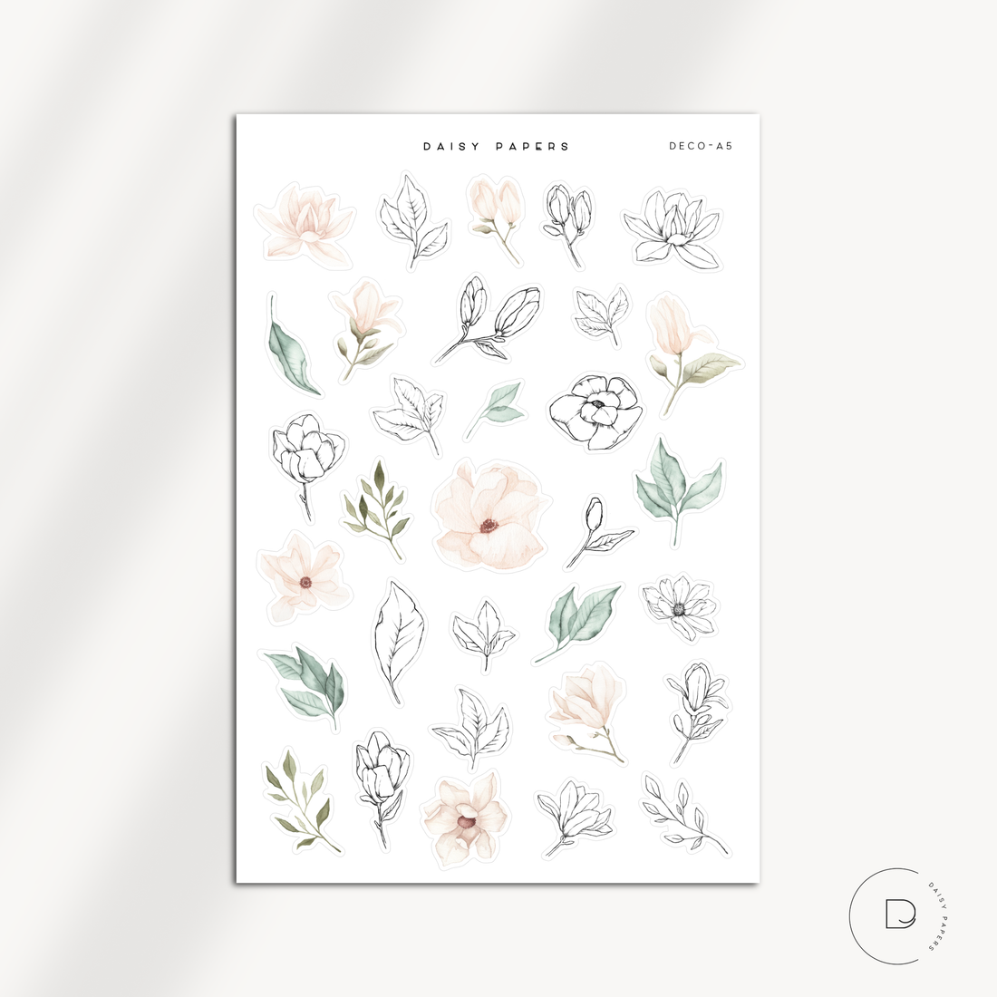 Deco Stickers | Large Sheet - Deco-A5