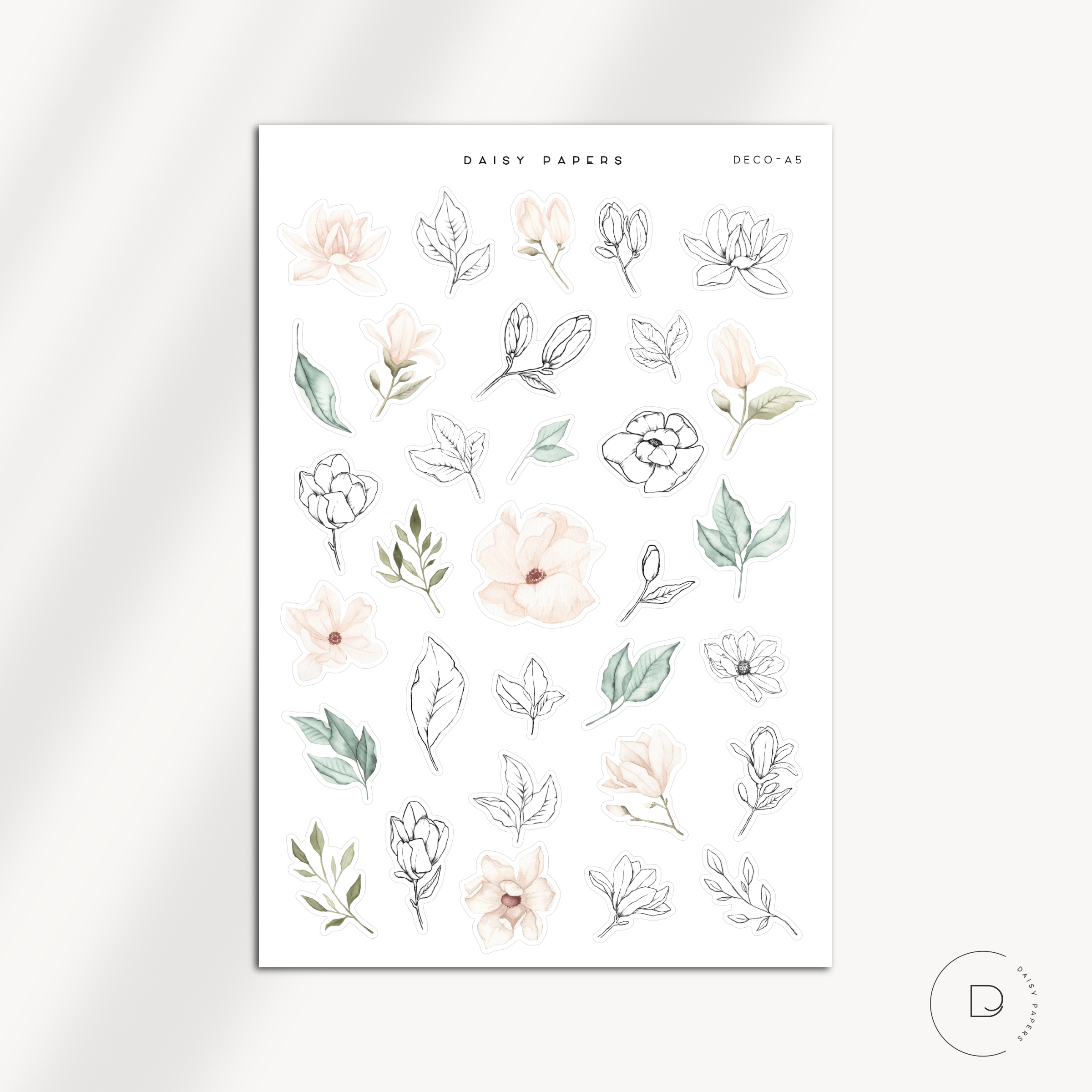 Deco Stickers | Large Sheet - Deco-A5
