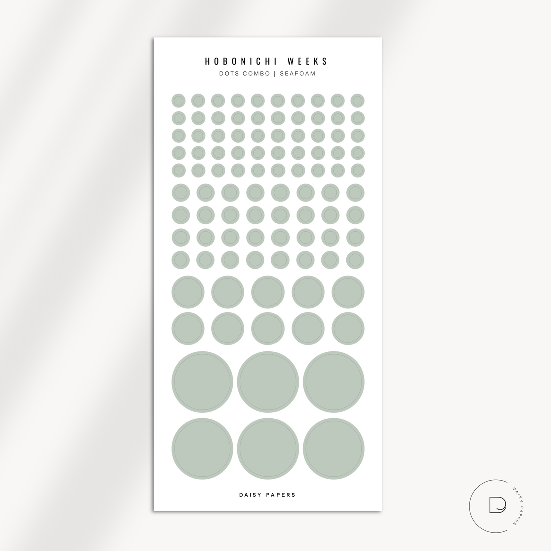 Hobonichi Weeks - Dots Combo