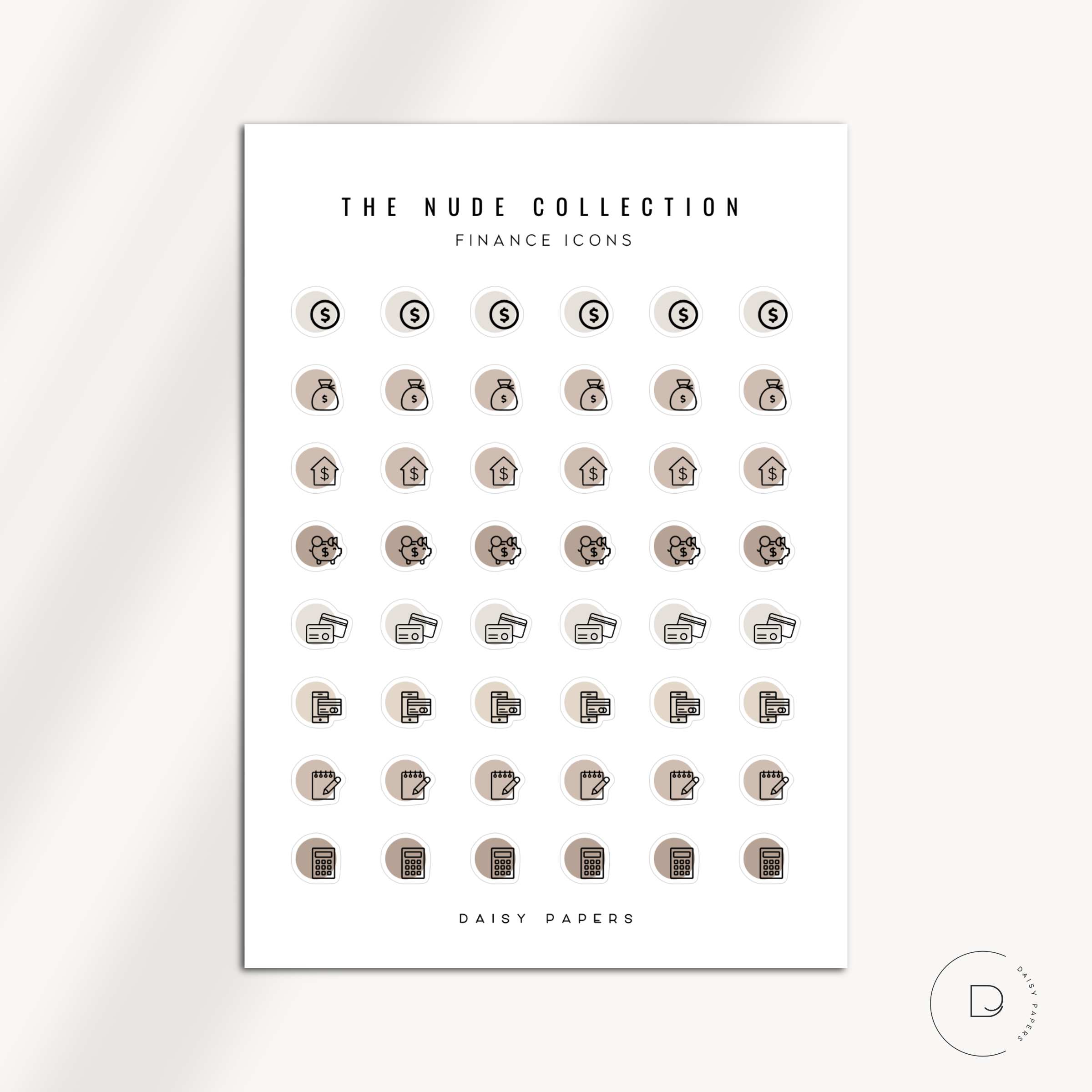The Nude Collection - Finance Icons